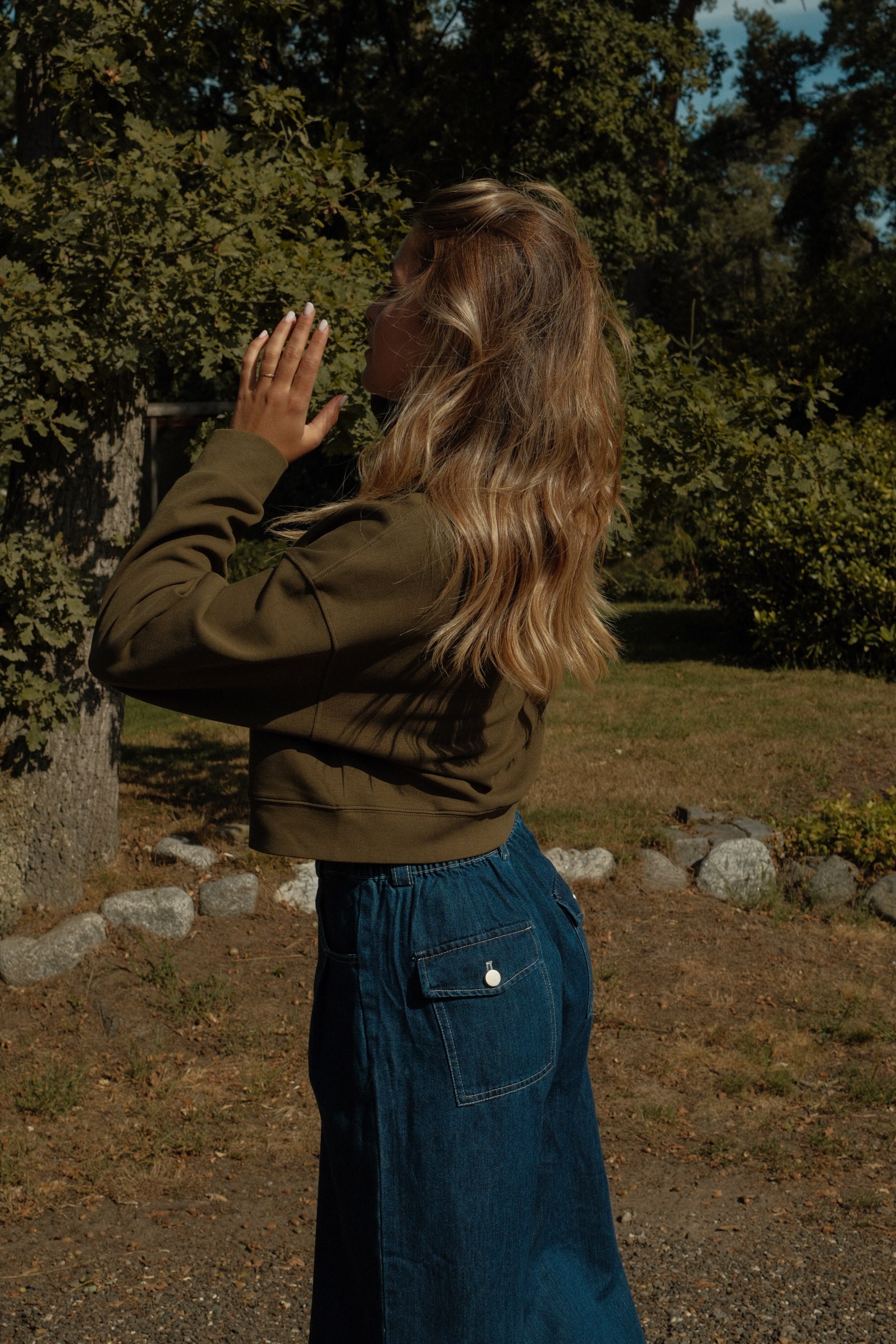 BENNET CARDIGAN KAKI