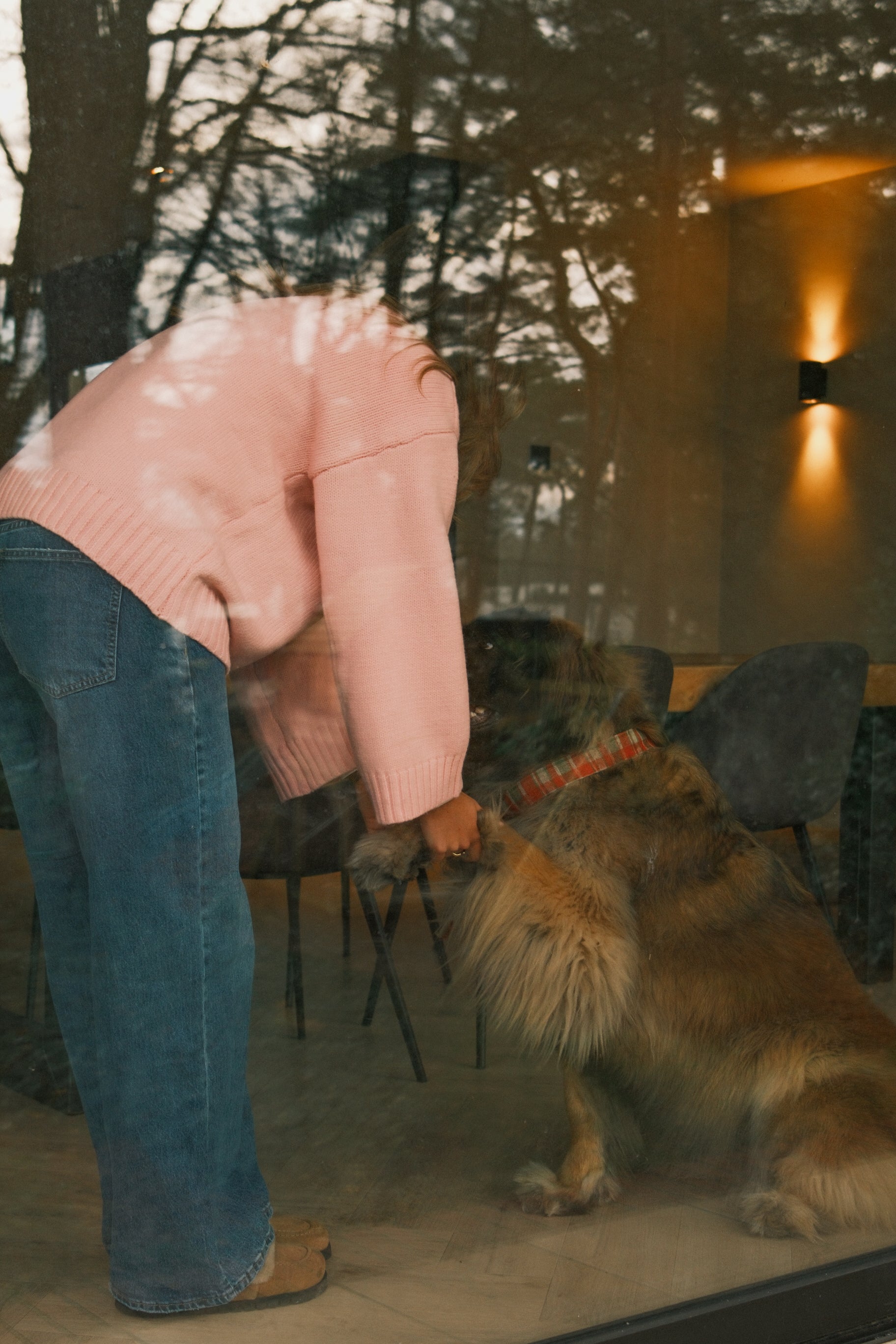 VIENNA COL KNIT BABY PINK