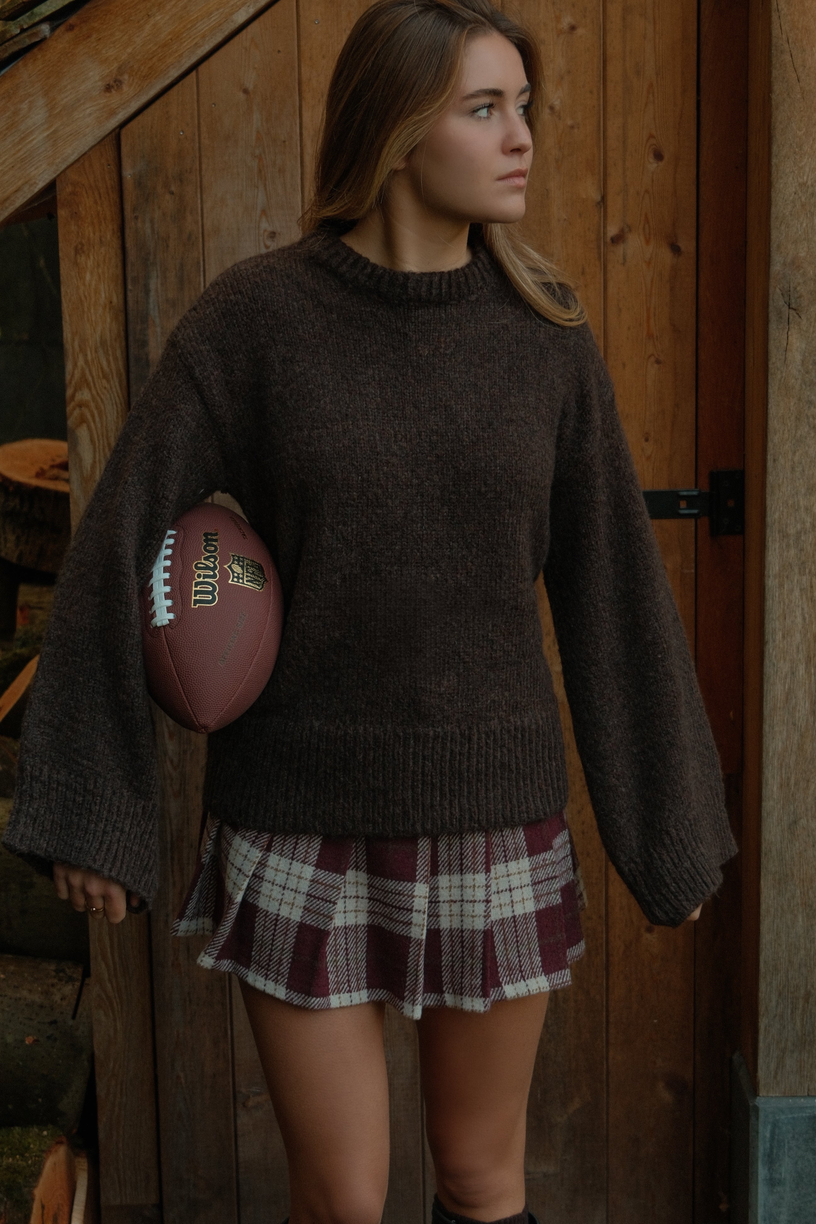 SOPHIE AUTUMN KNIT BROWN