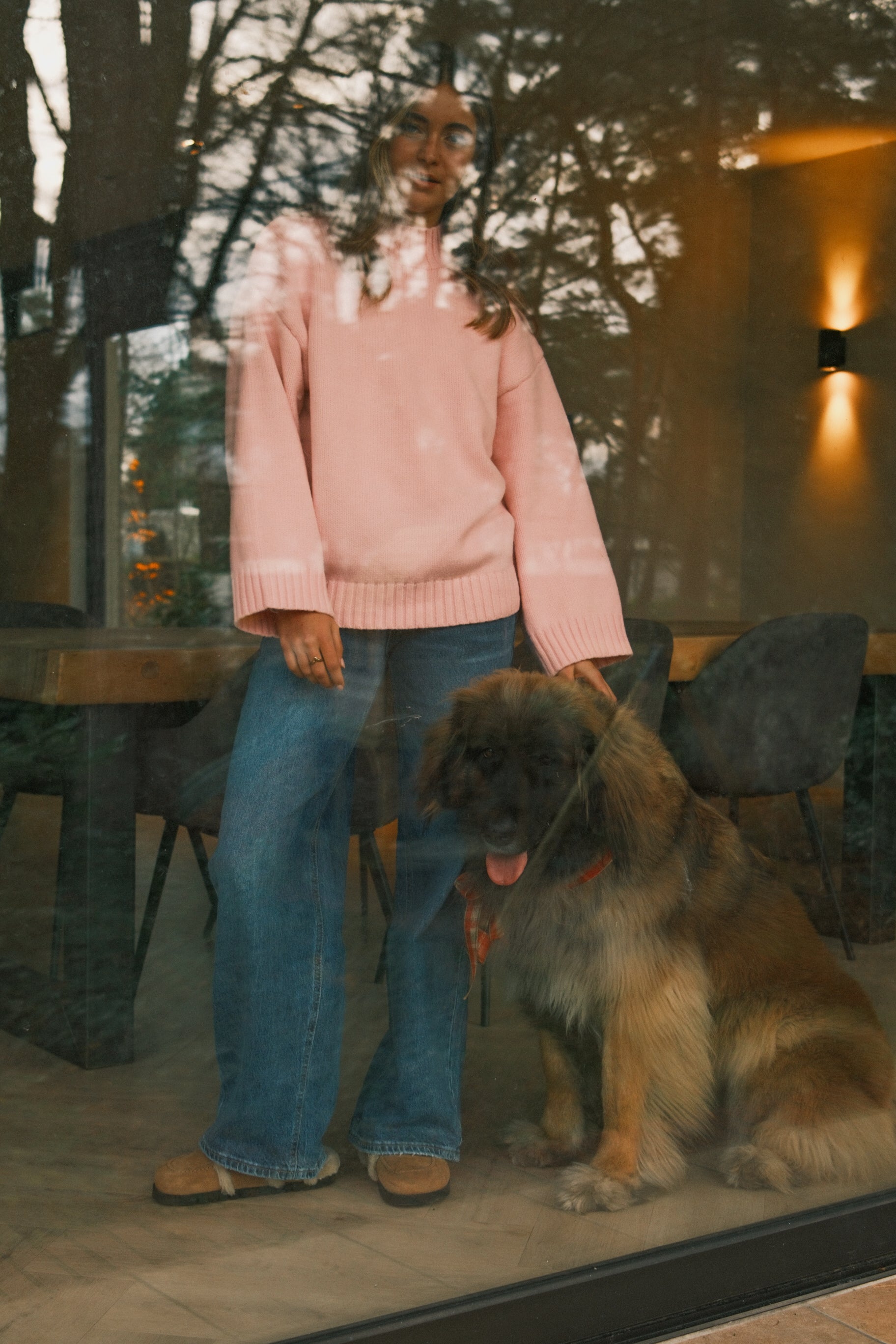 VIENNA COL KNIT BABY PINK