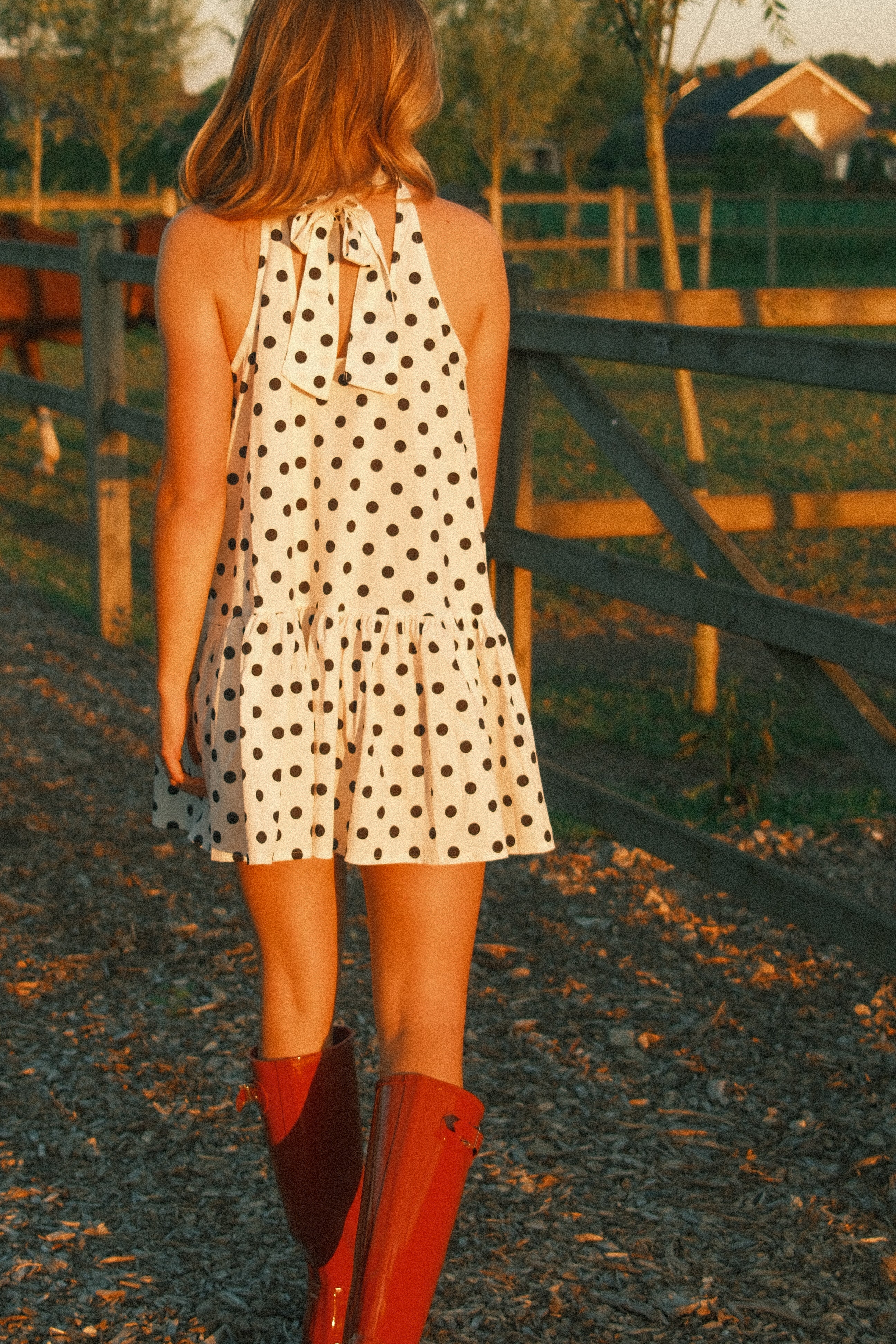 POLKADOT SUMMER DRESS