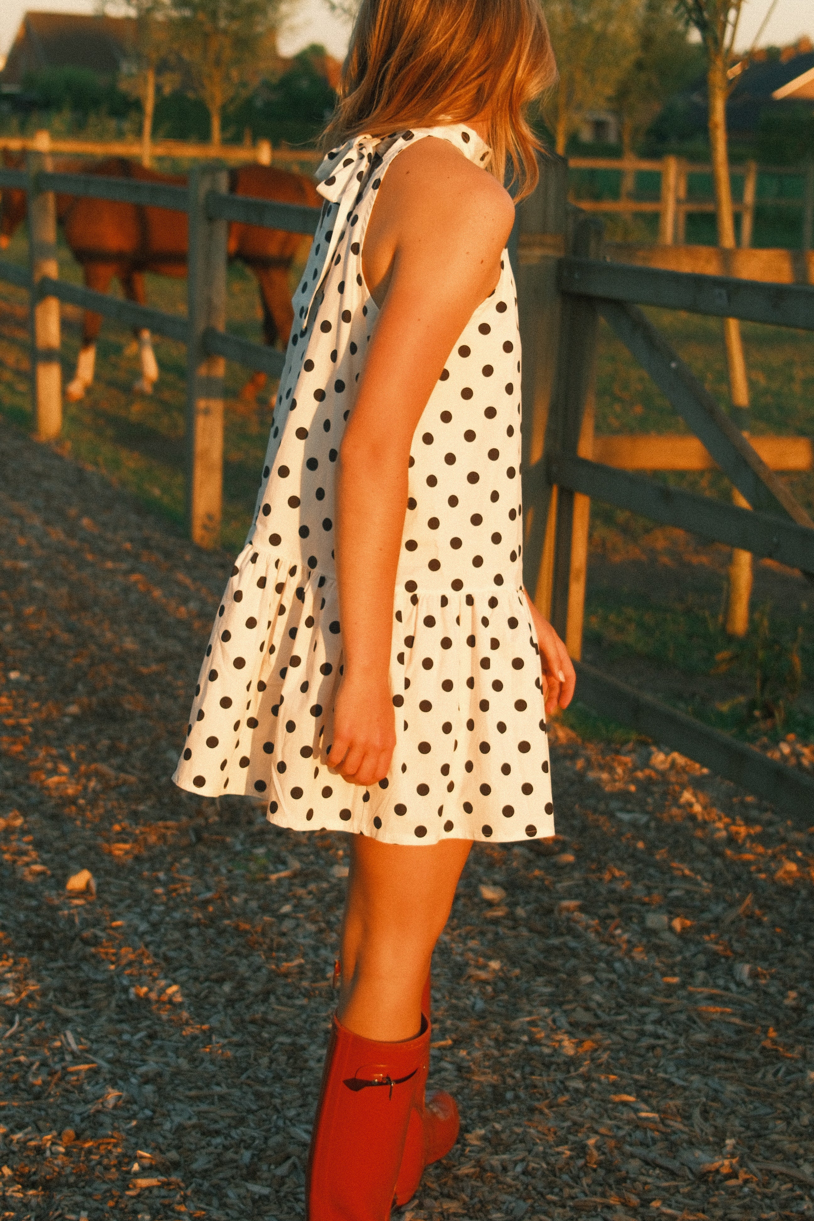 POLKADOT SUMMER DRESS