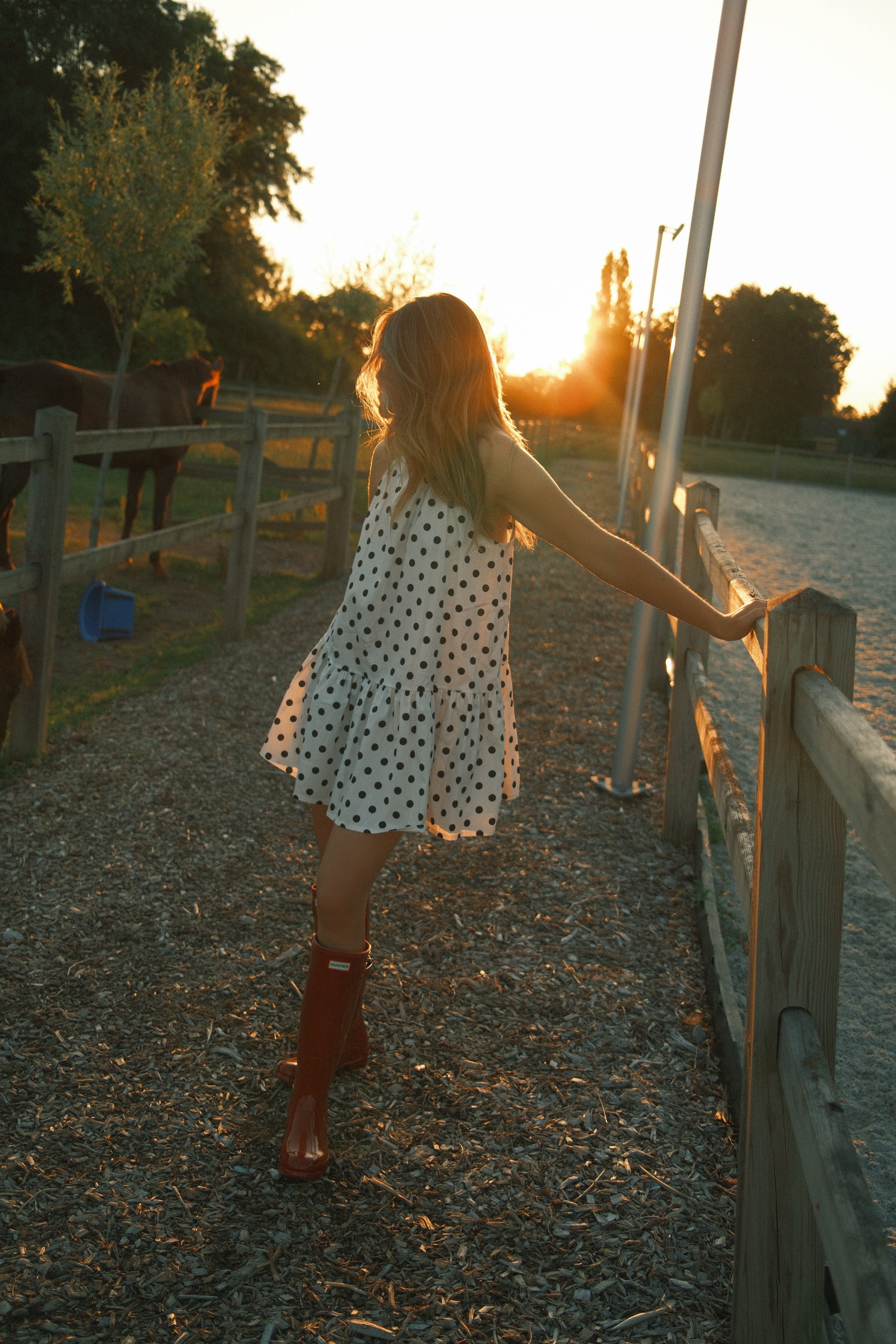 POLKADOT SUMMER DRESS