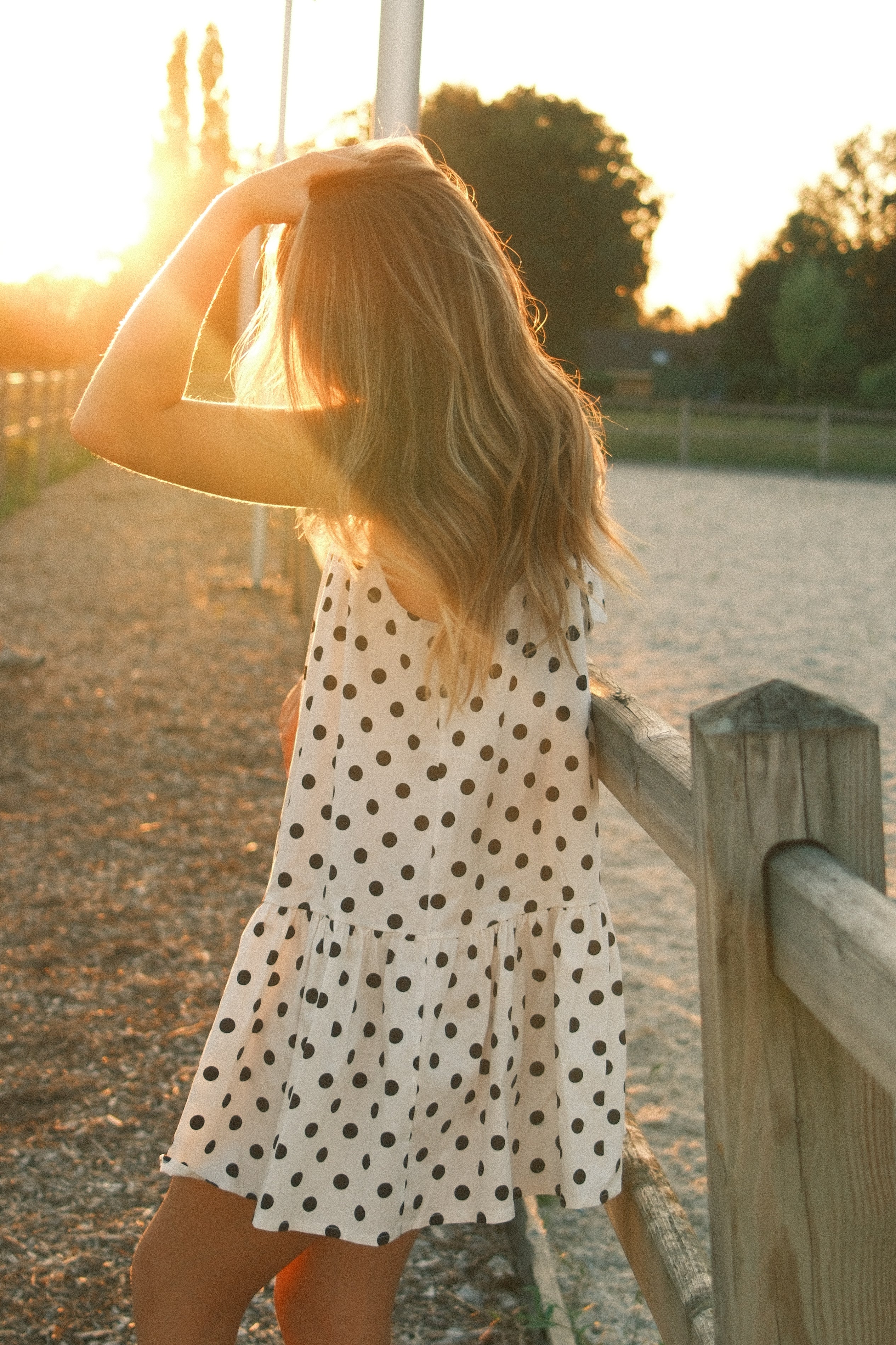 POLKADOT SUMMER DRESS