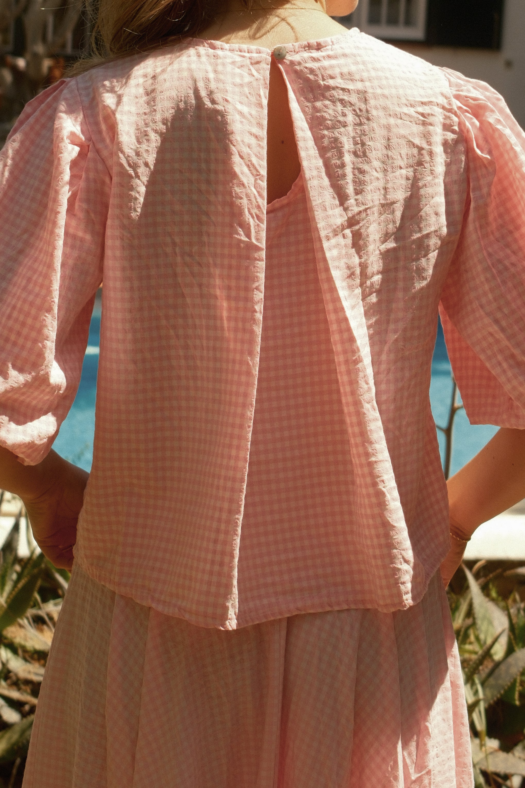 ROSIE BALLOON TOP PINK