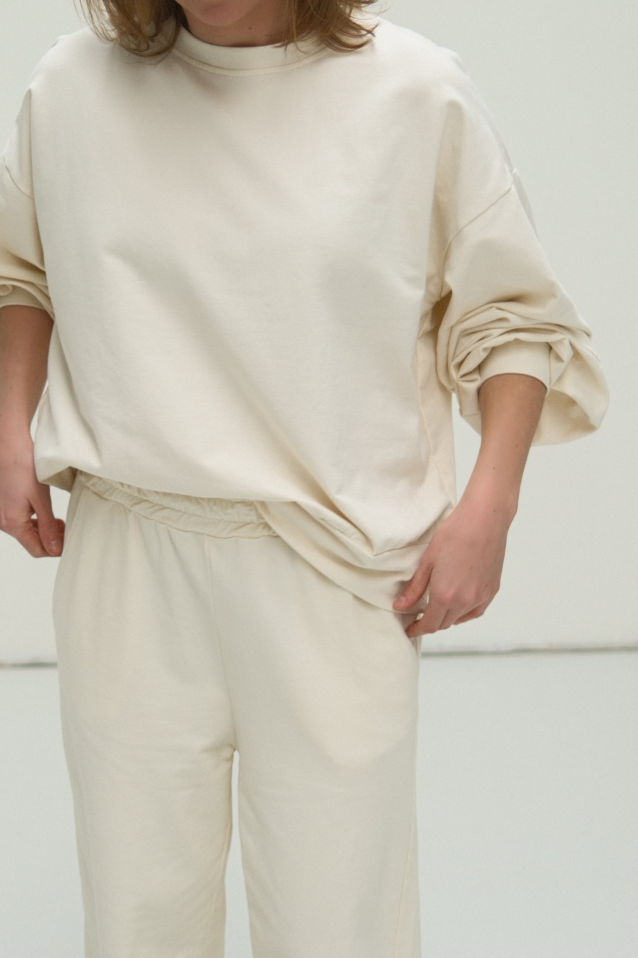 SLOW MORNING JOGGER ECRU