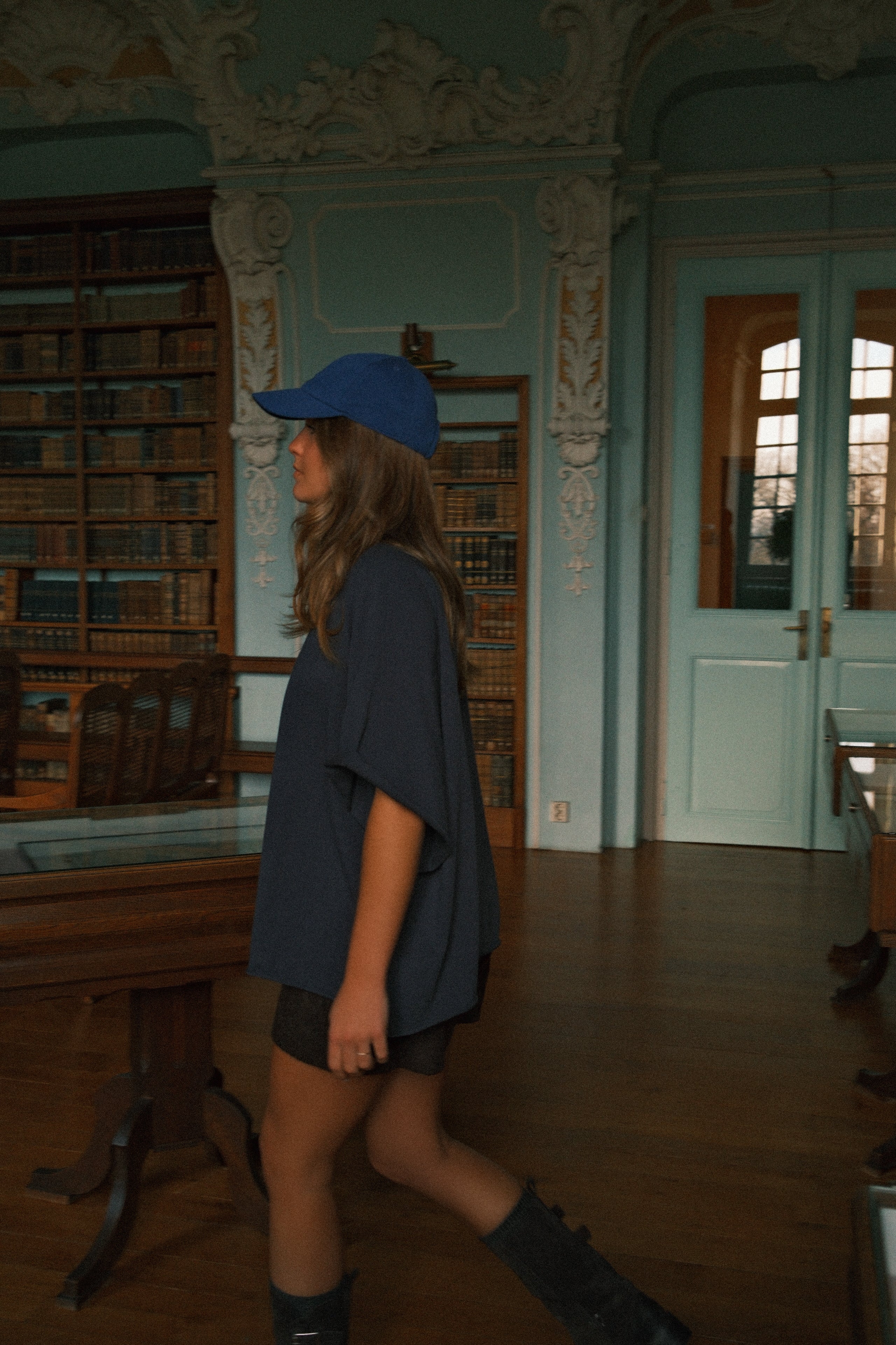 PRE ORDER: OVERSIZED ESSENTIAL TEE NAVY