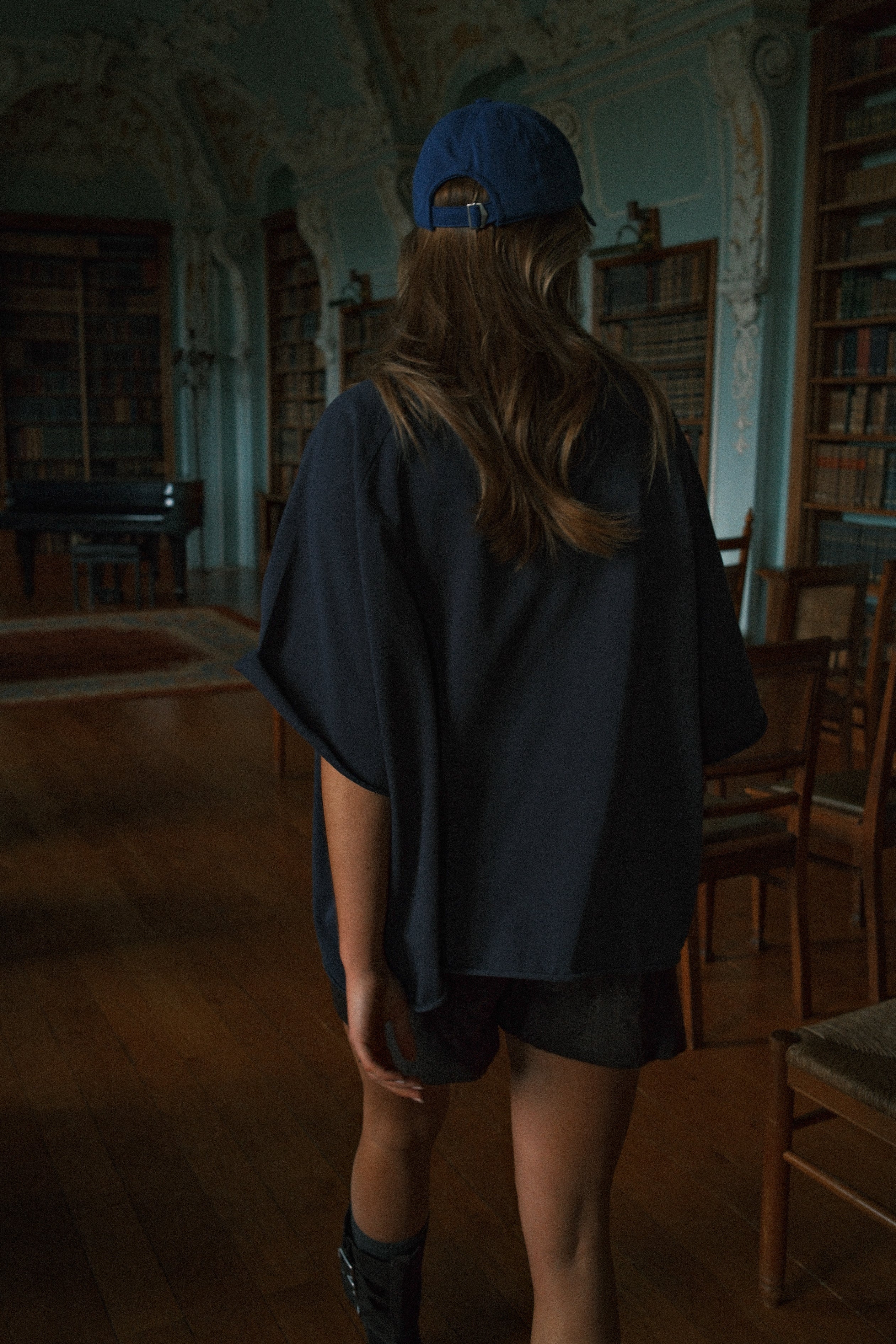 PRE ORDER: OVERSIZED ESSENTIAL TEE NAVY