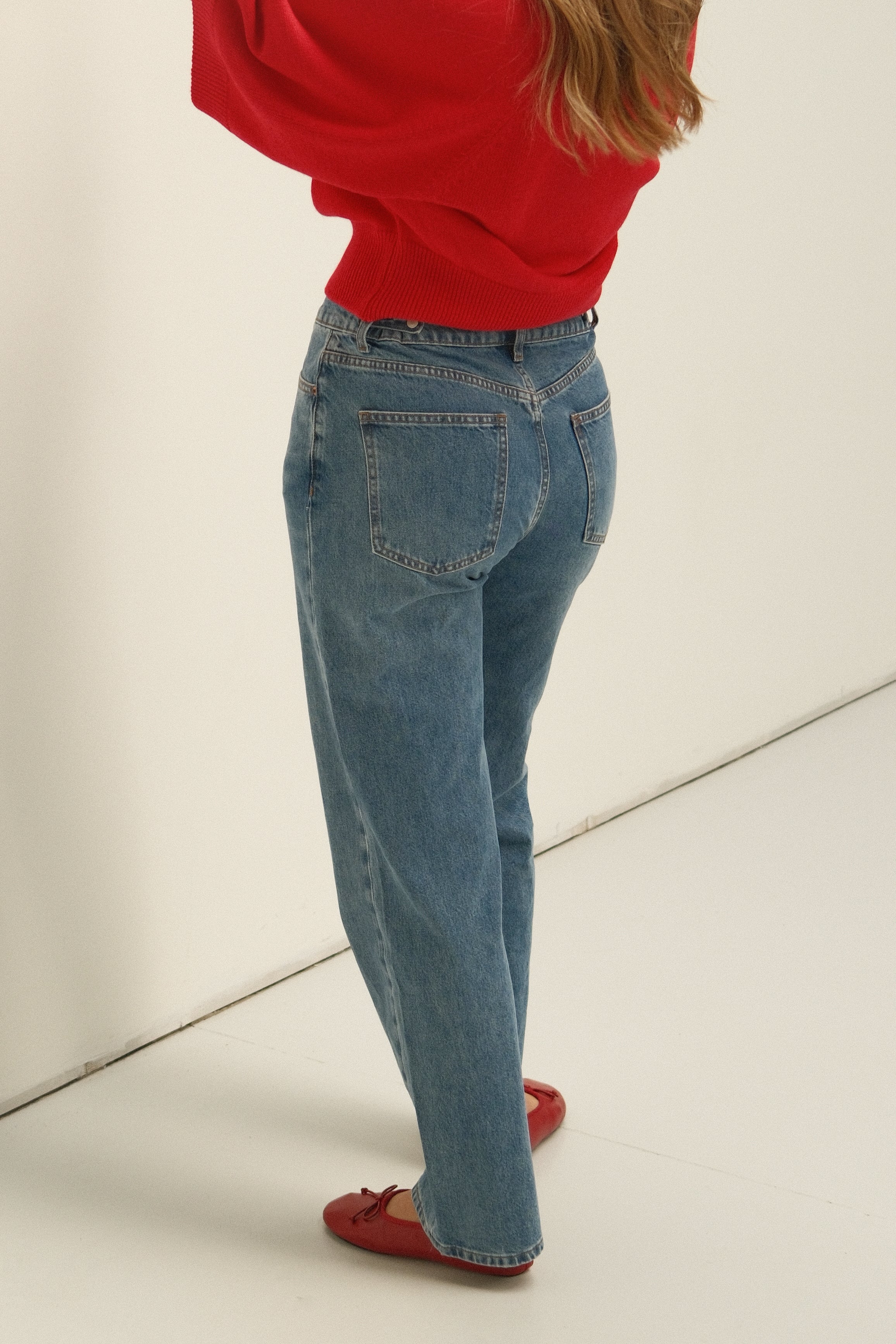 THE COTTON SAAR KNIT RED