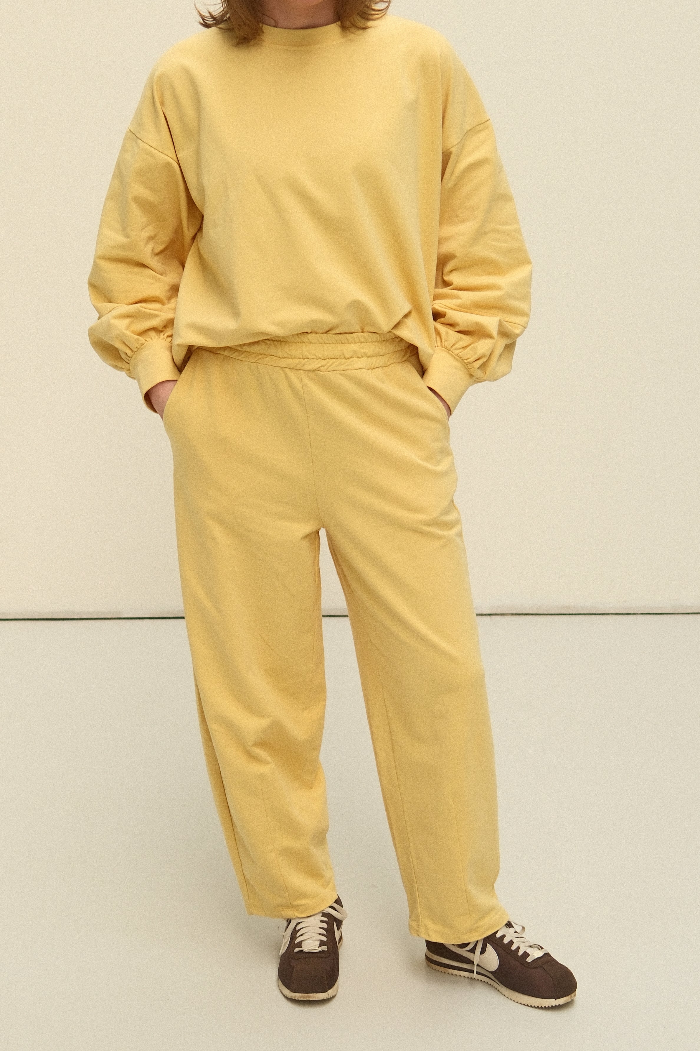 SLOW MORNING JOGGER YELLOW