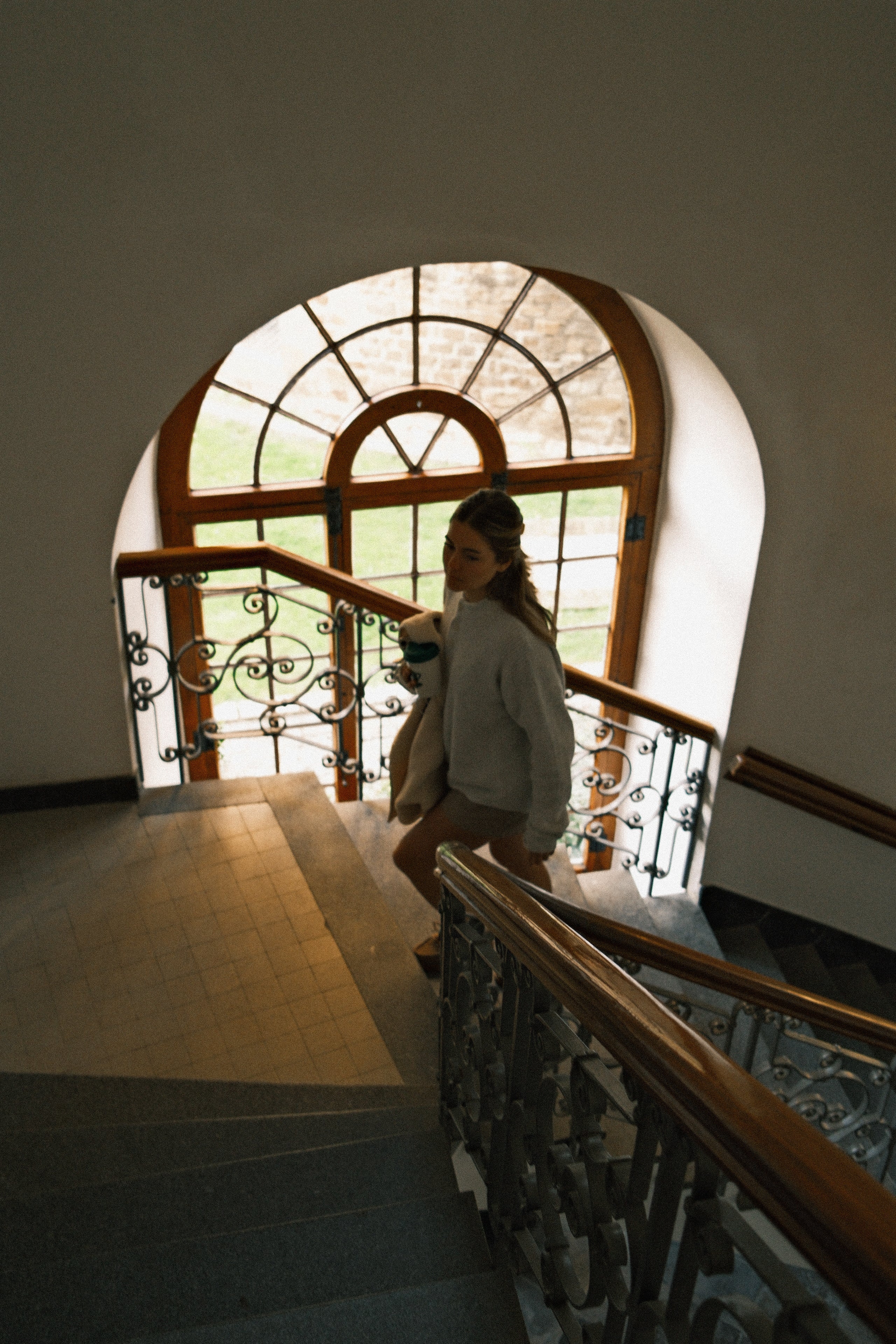 OSLO BUTTON KNIT GREY