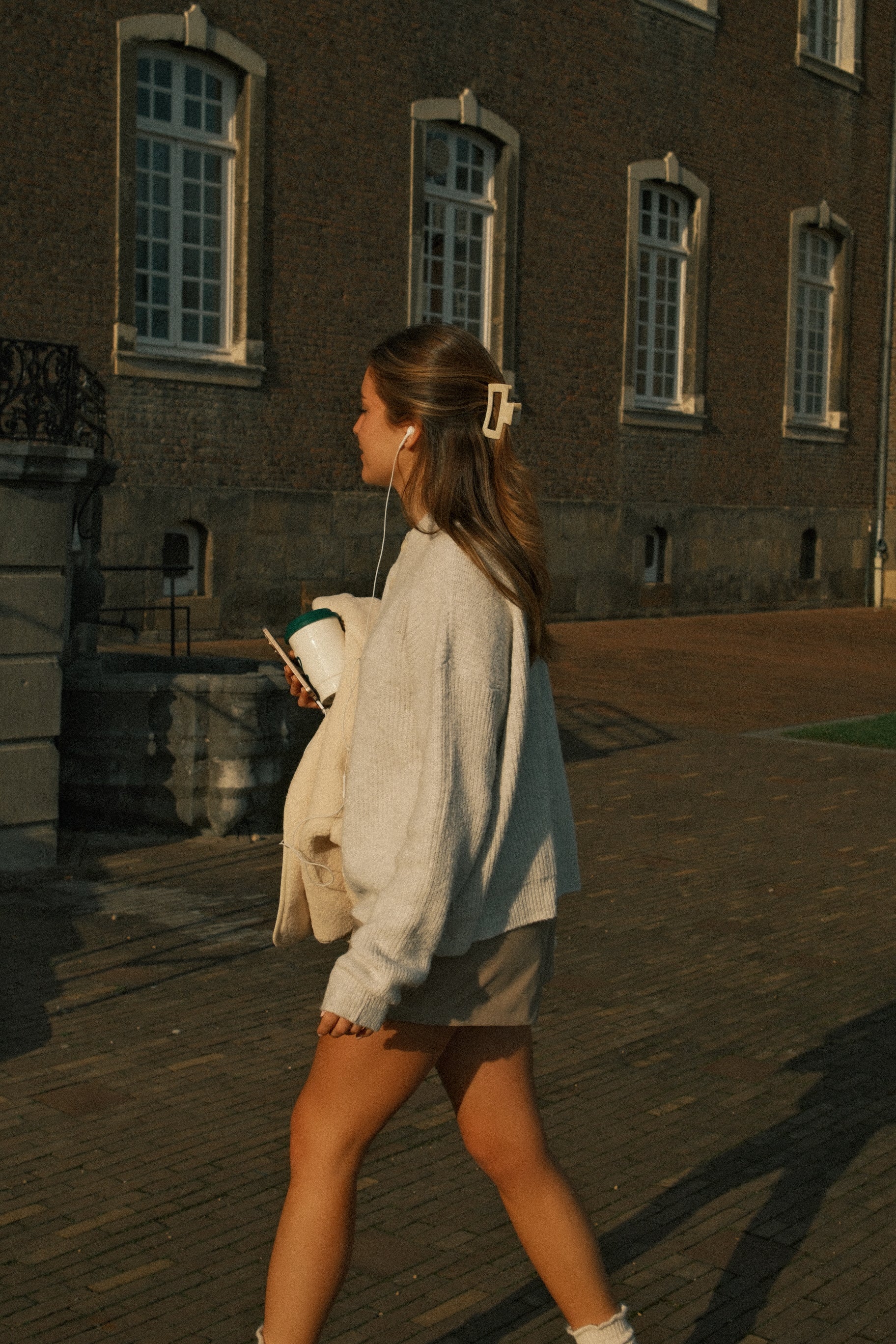 OSLO BUTTON KNIT GREY