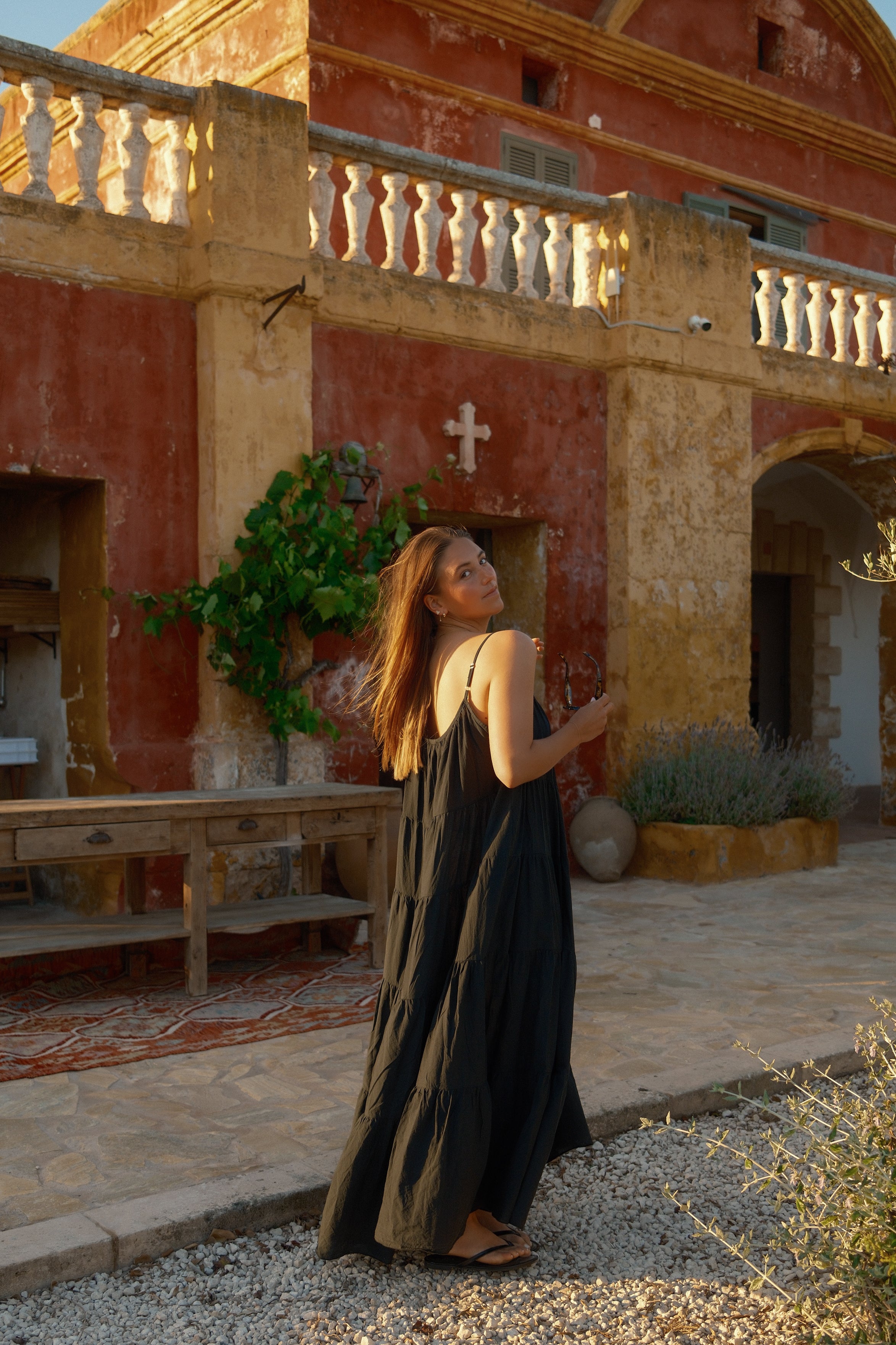 DONNA MAXI DRESS BLACK