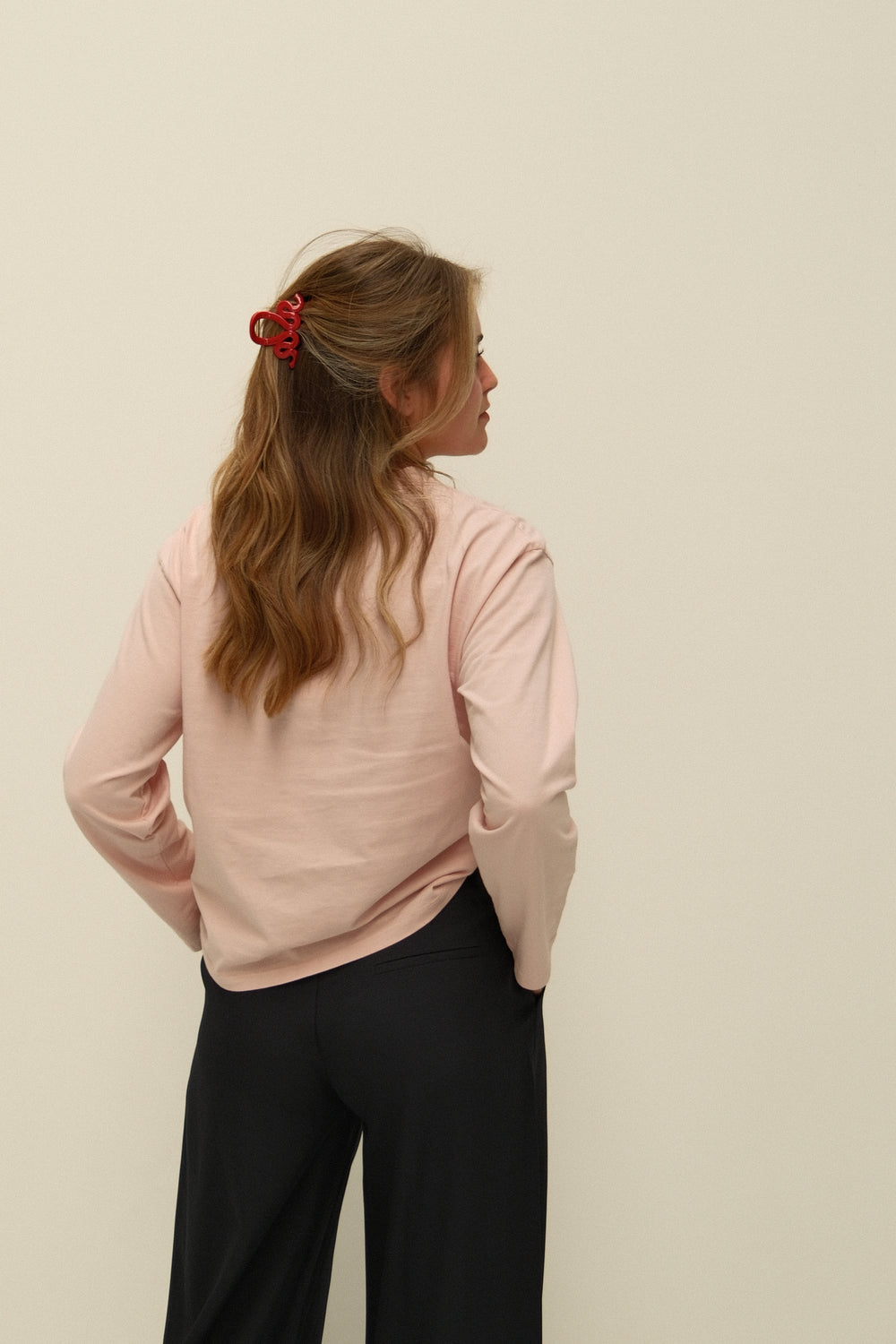 ESSENTIAL LONGSLEEVE OLD PINK