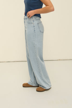 FULL LENGTH WIDE JEANS