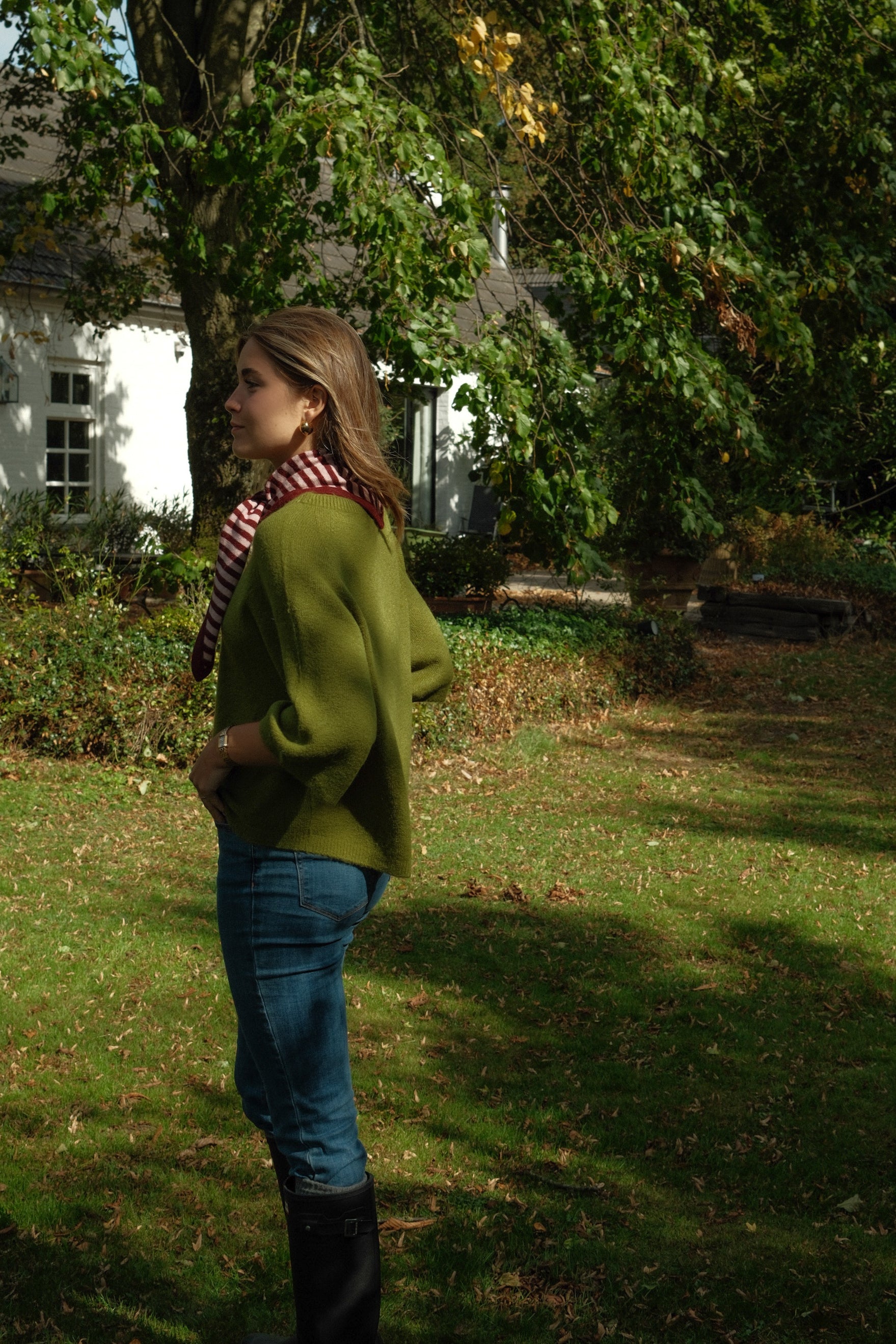 THE SAAR KNIT GREEN