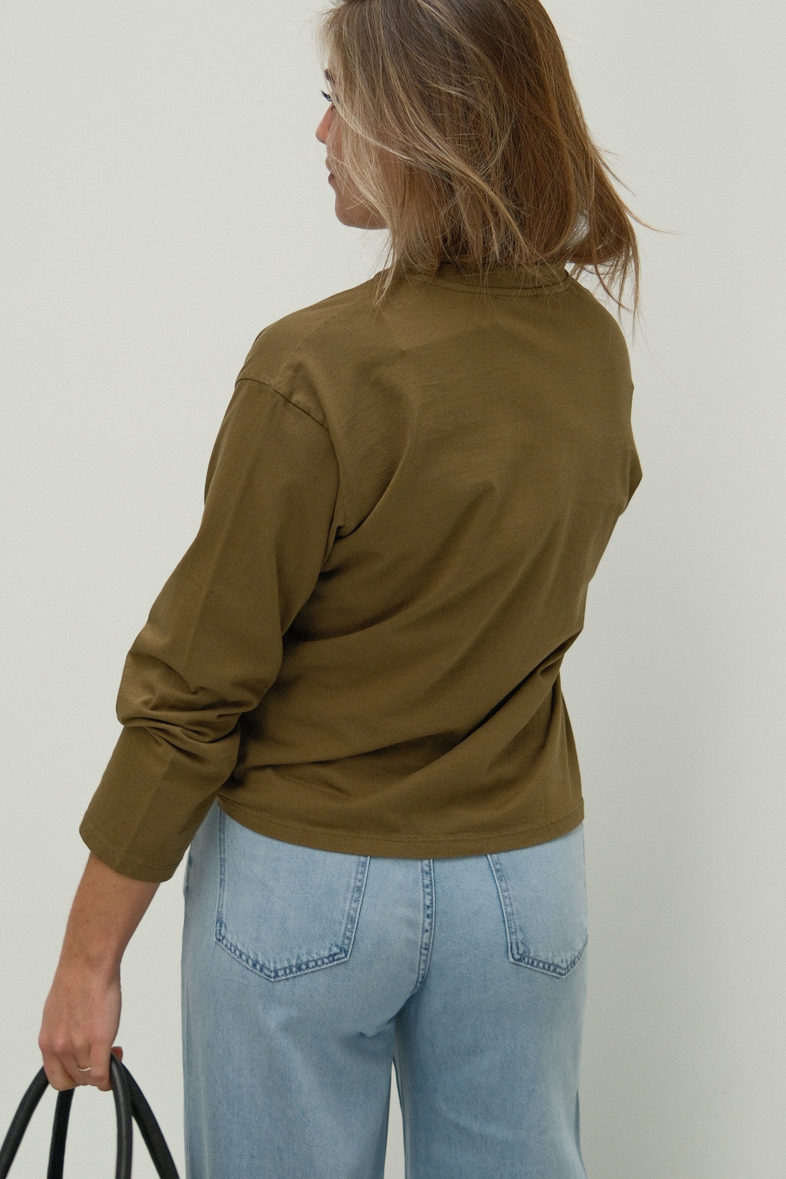 ESSENTIAL LONGSLEEVE KAKI