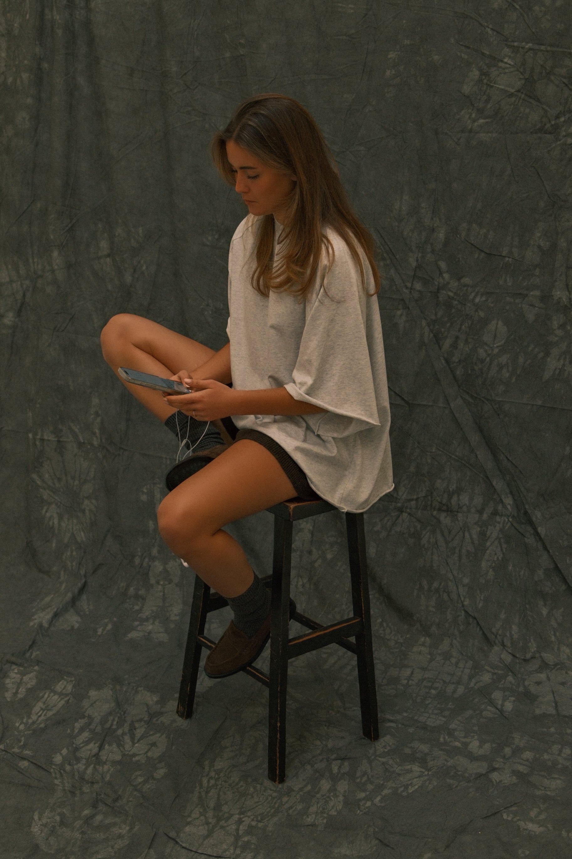 PRE-ORDER: OVERSIZED ESSENTIAL TEE GREY