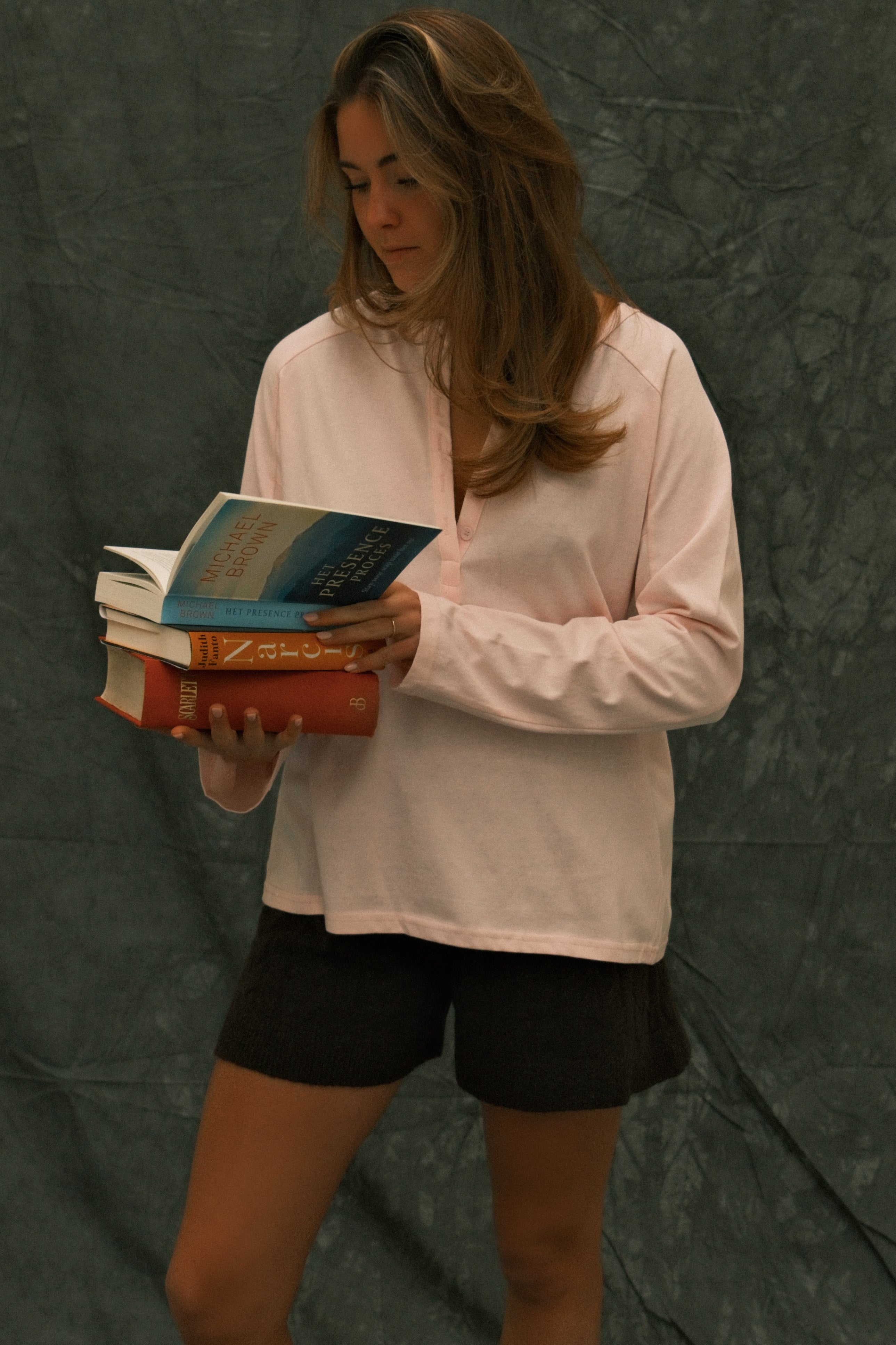 BUTTON LONGSLEEVE BABY PINK