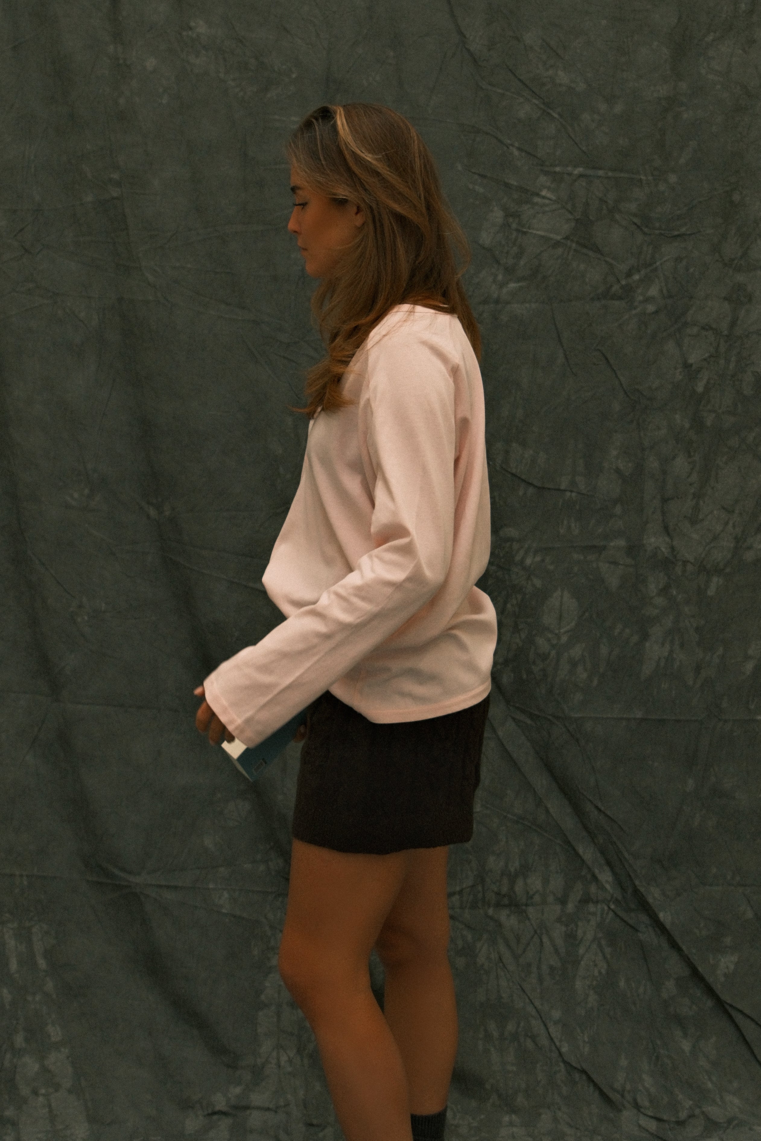 BUTTON LONGSLEEVE BABY PINK