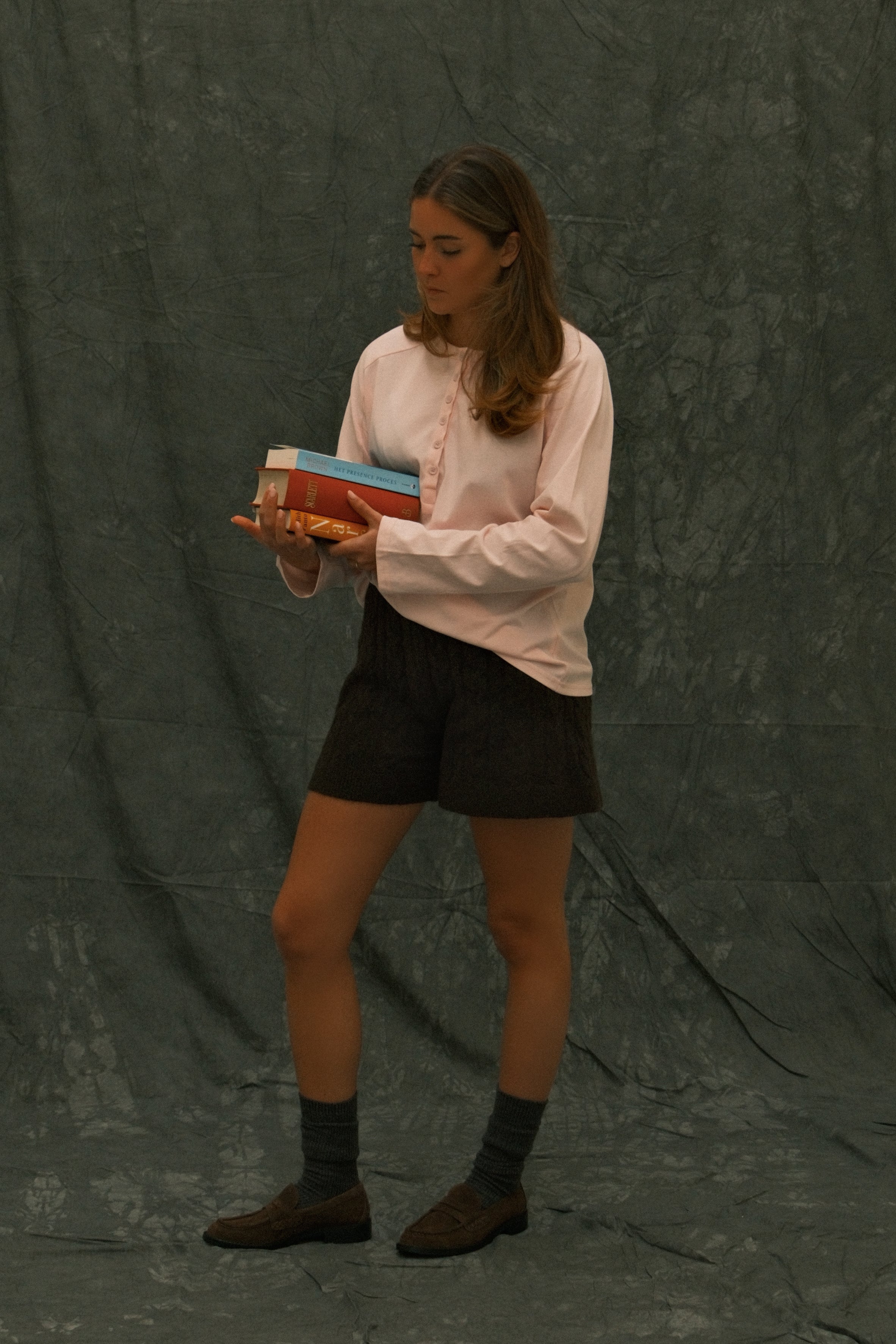 BUTTON LONGSLEEVE BABY PINK