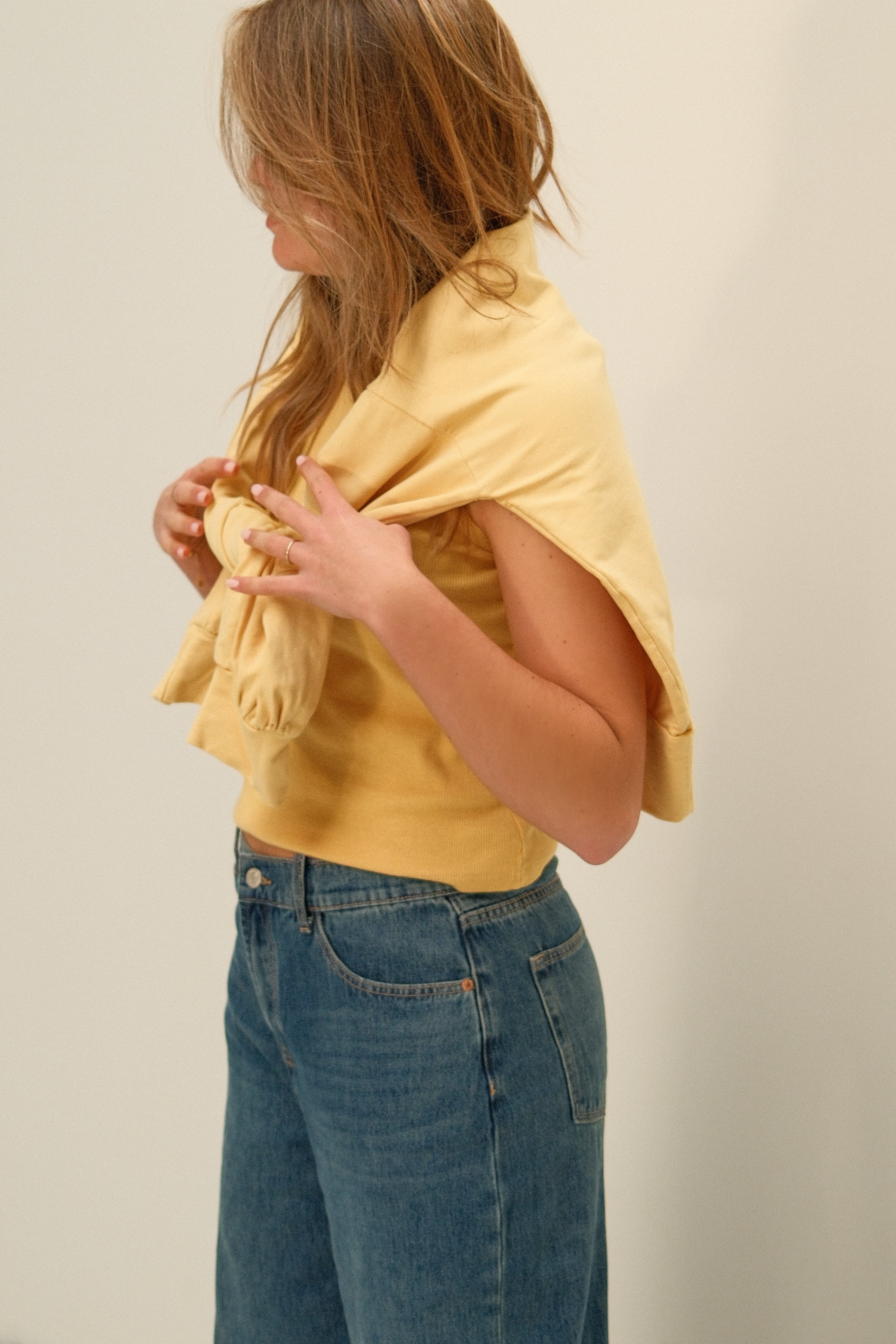 COTTON TANKTOP YELLOW