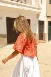 ROSIE BALLOON TOP RED