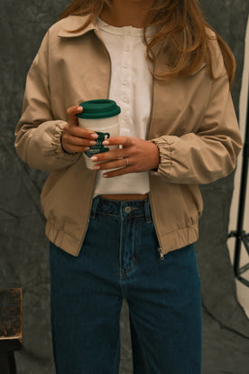 SCANDI JACKET TAUPE