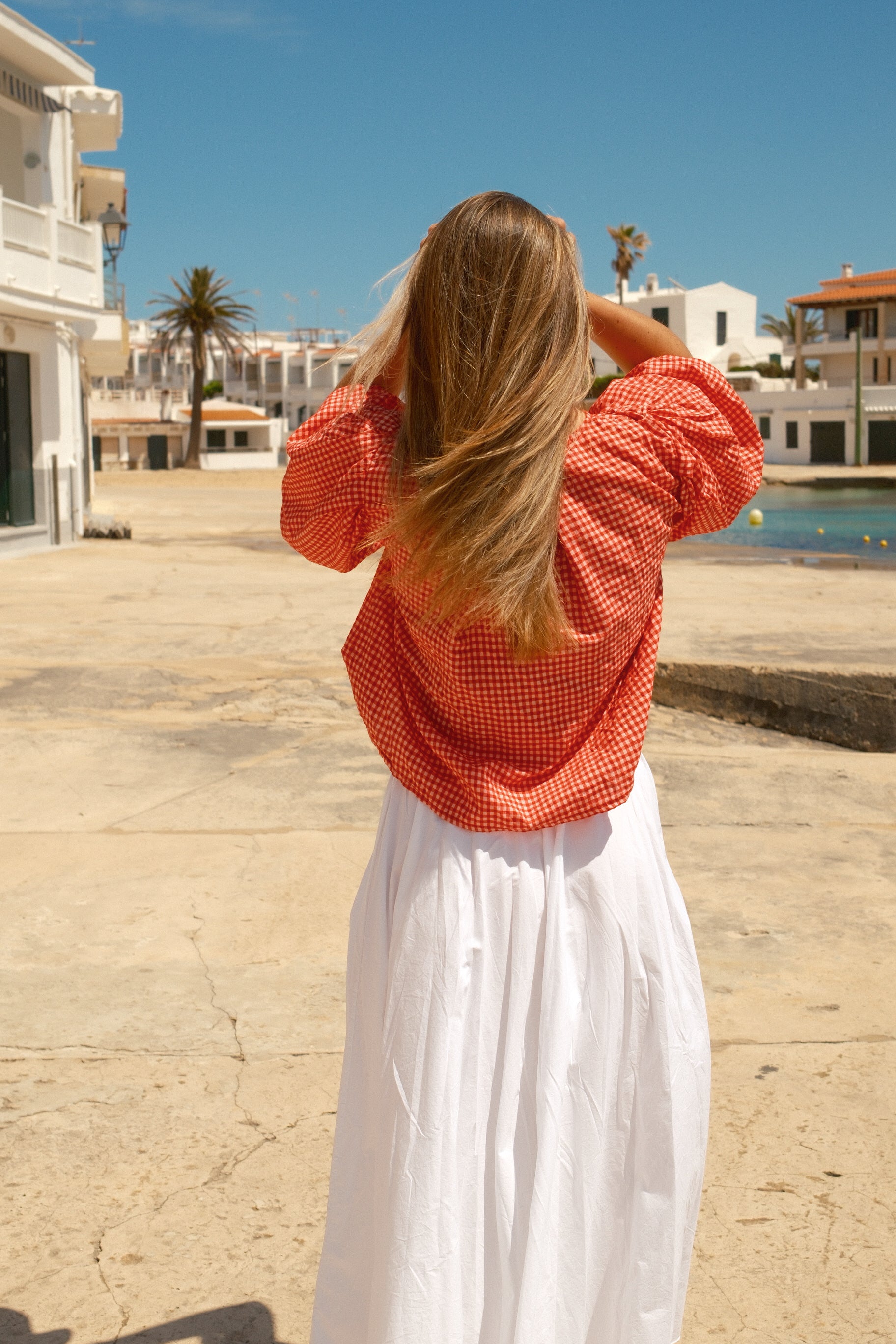 ROSIE BALLOON TOP RED