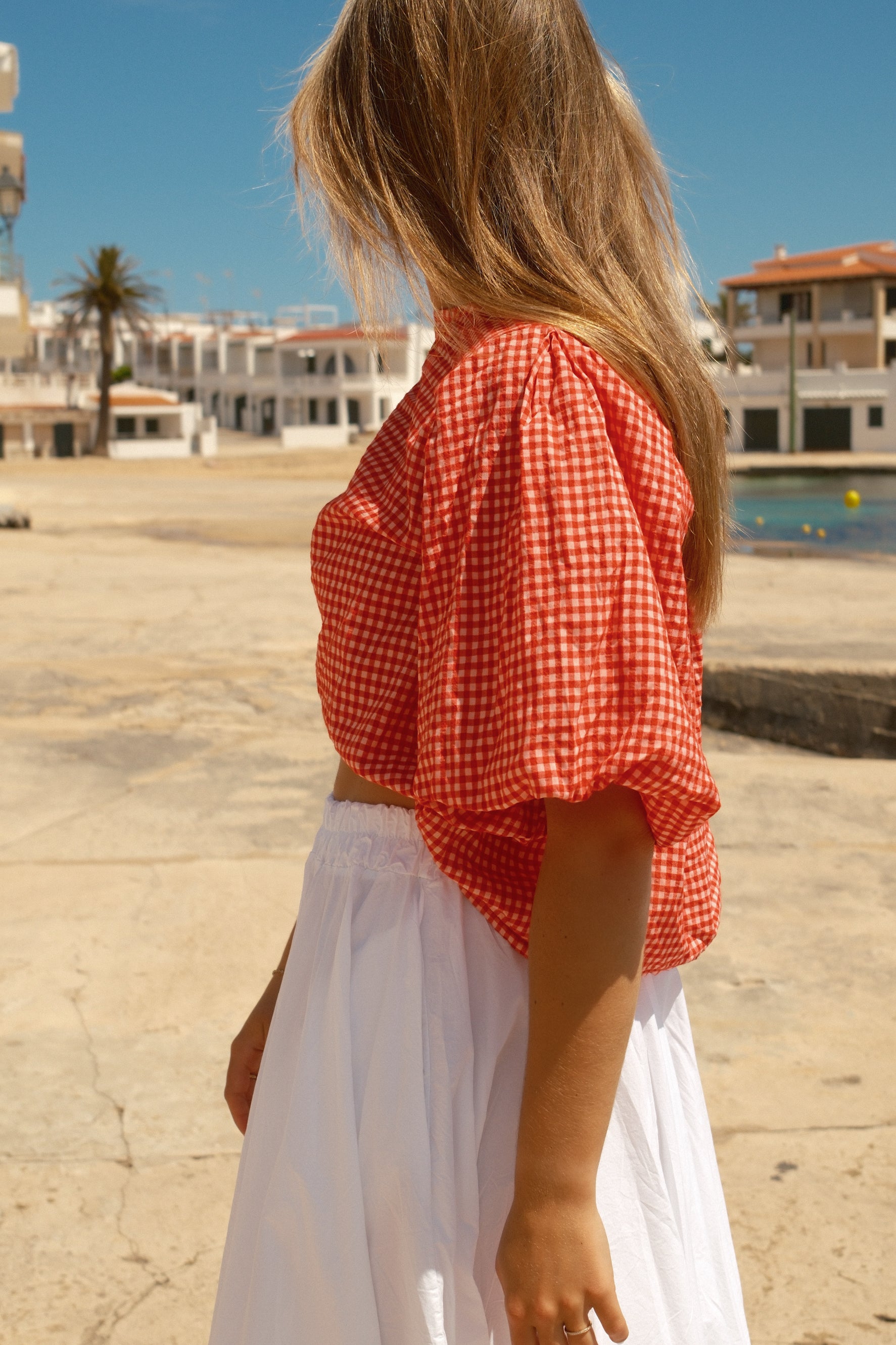 ROSIE BALLOON TOP RED