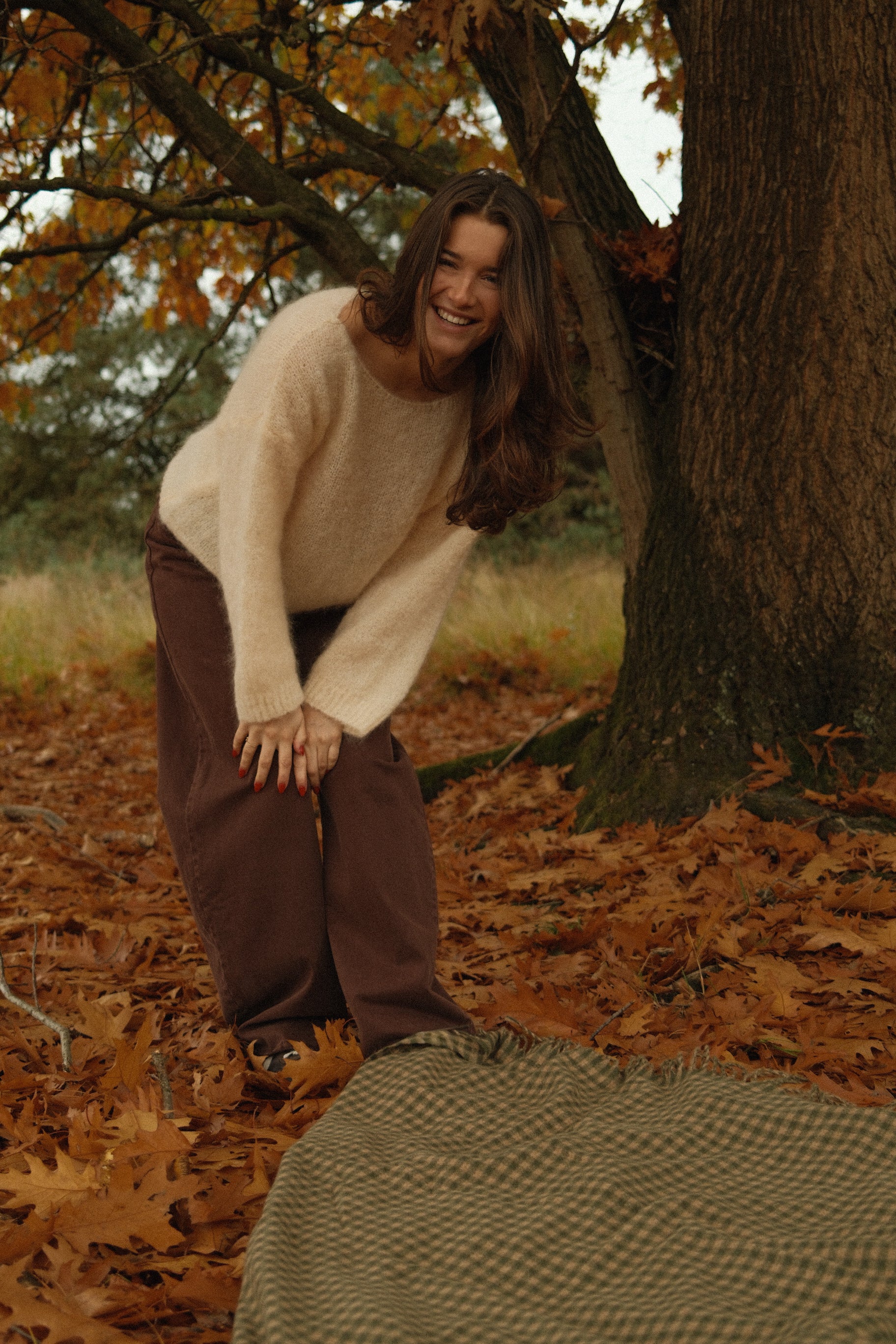 SLOW MORNING MOHAIR KNIT BEIGE