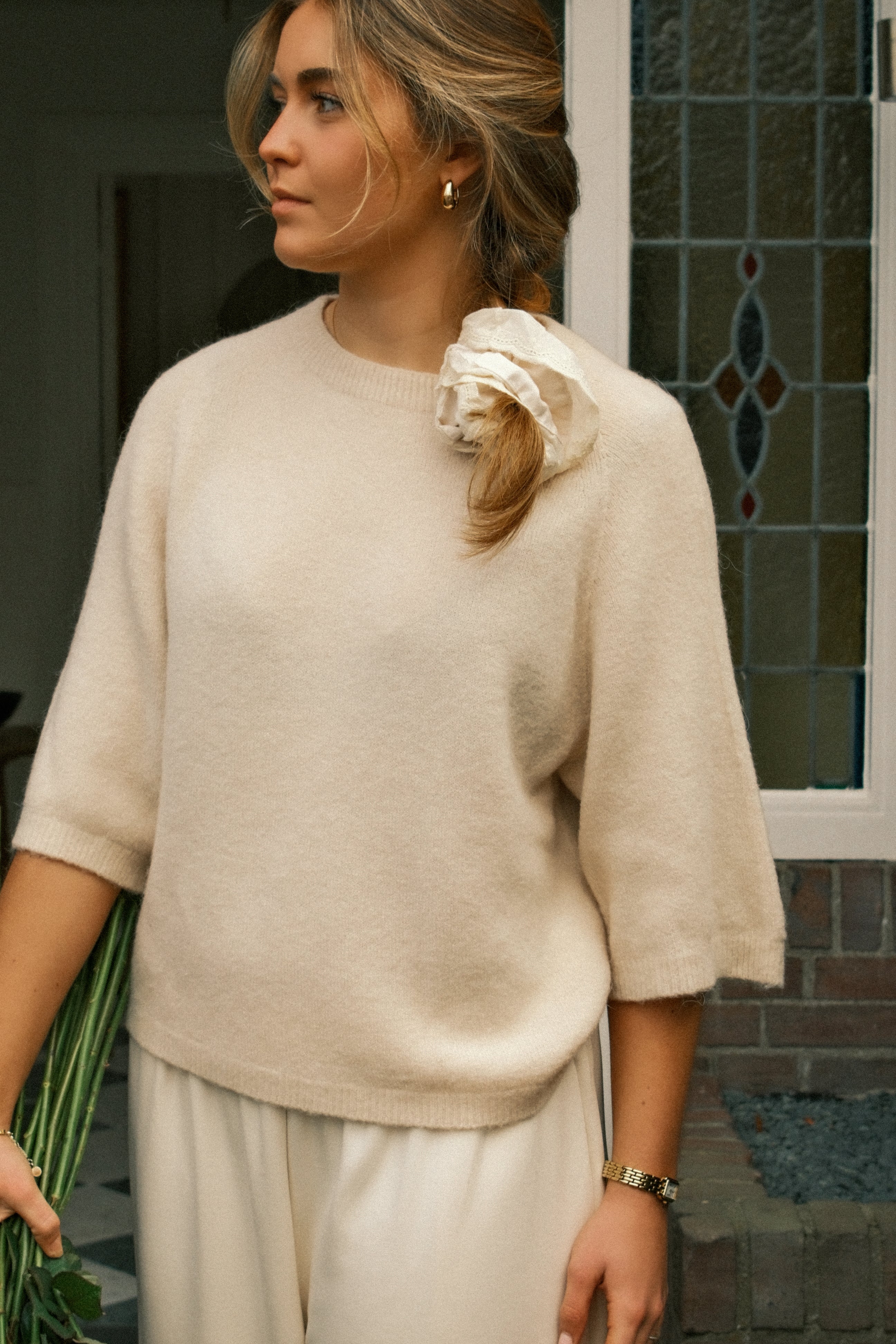 THE SAAR KNIT BEIGE