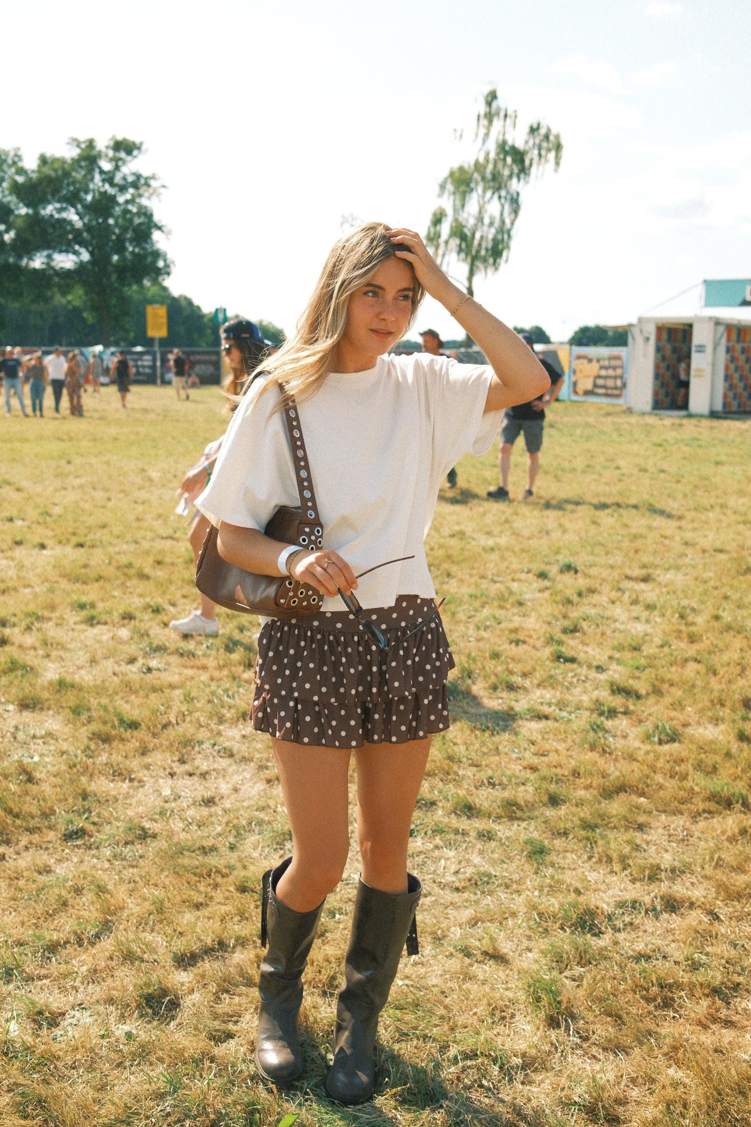 OVERSIZED MILA TEE WHITE
