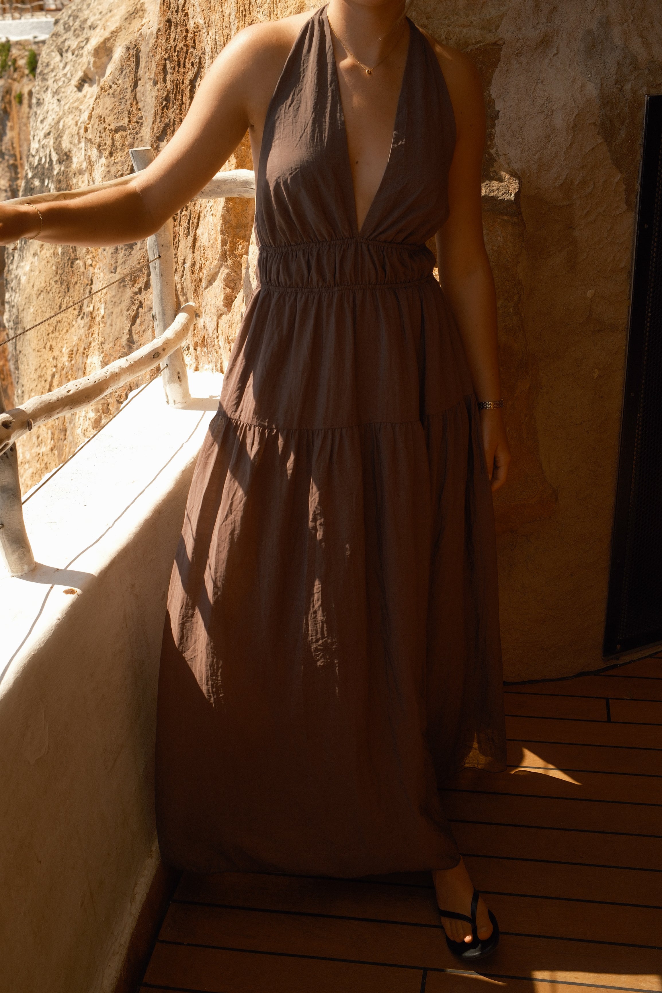 THE CAMILLA DRESS CHOCO