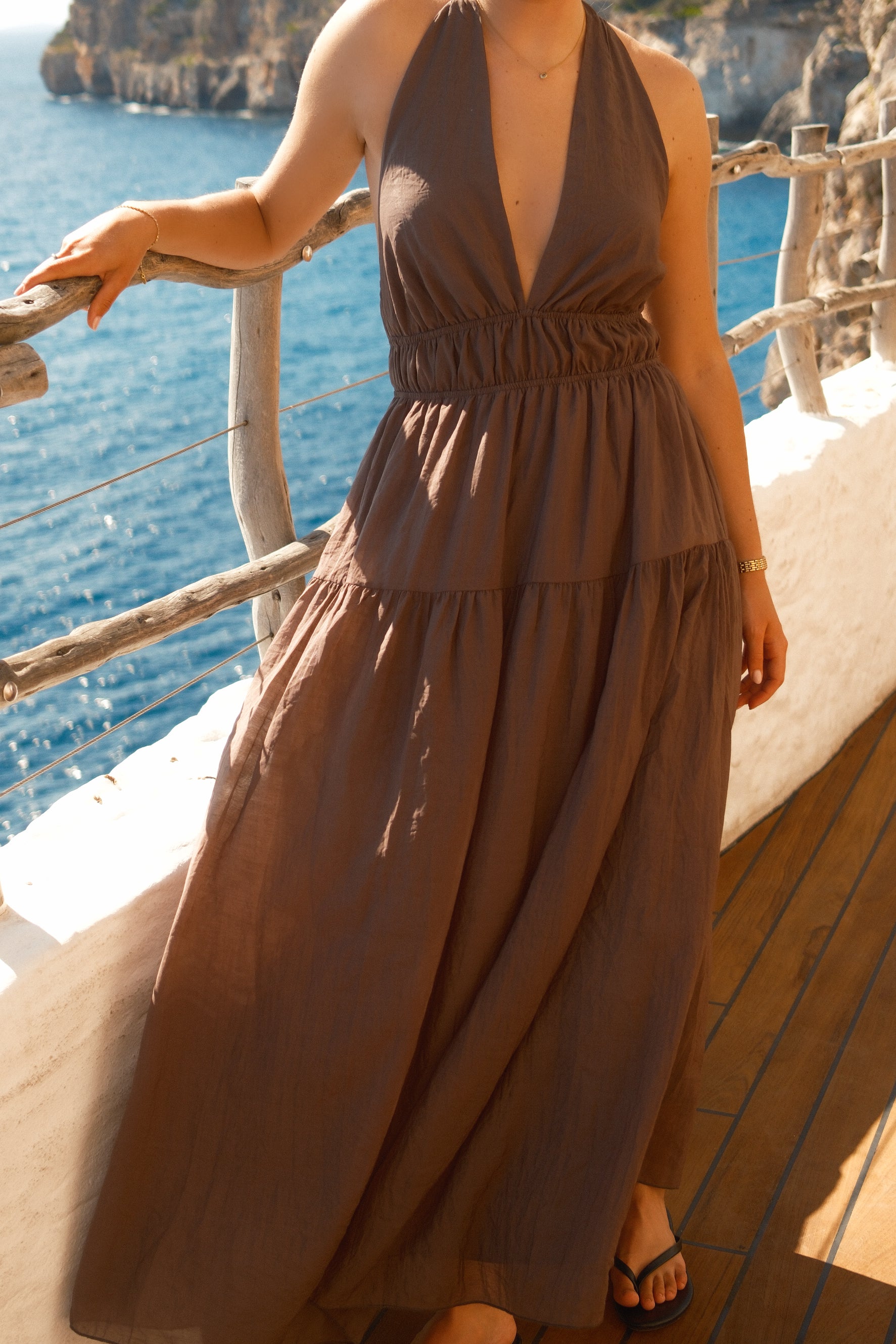 THE CAMILLA DRESS CHOCO