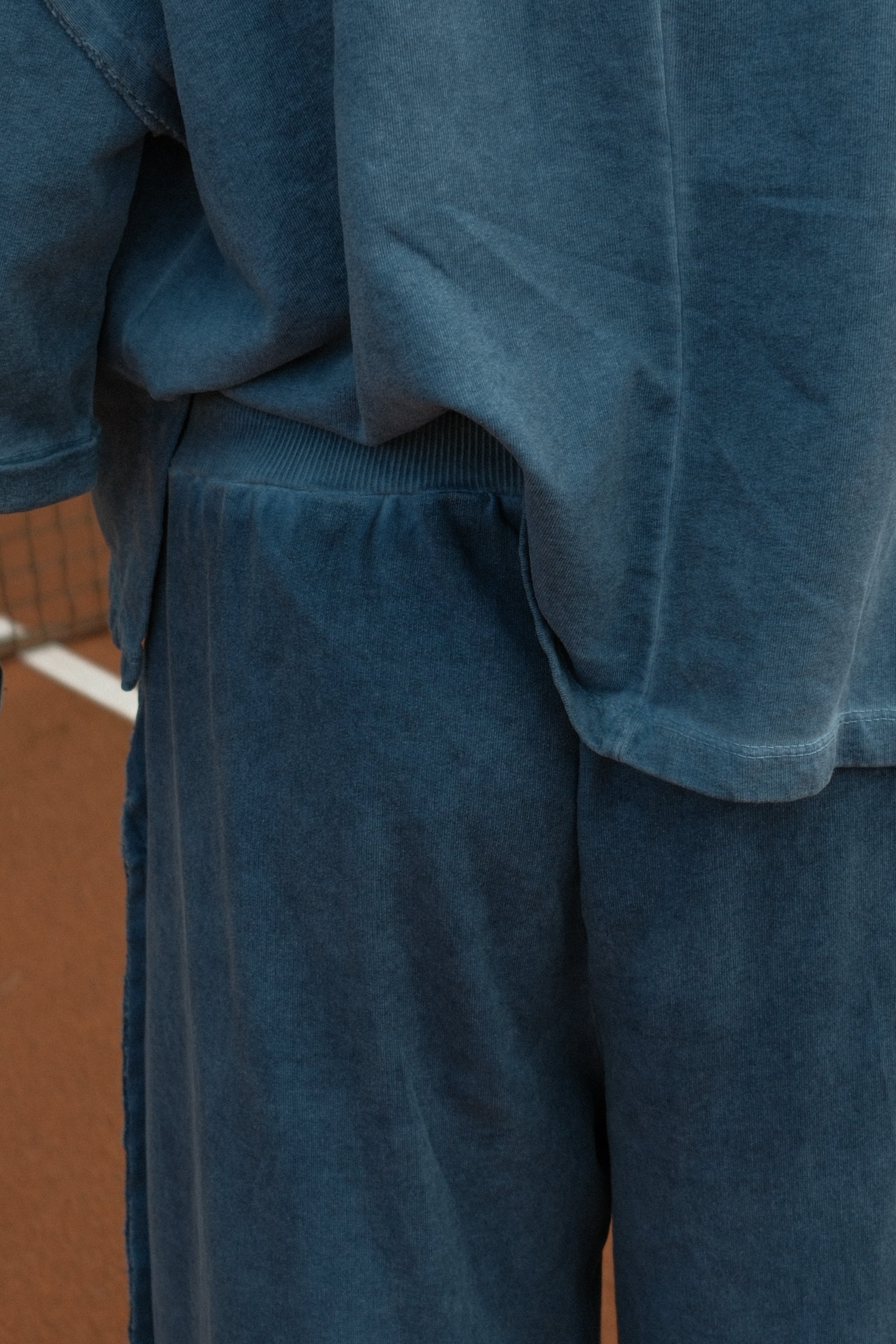 VINTAGE WASHED PANTS BLUE (SET)