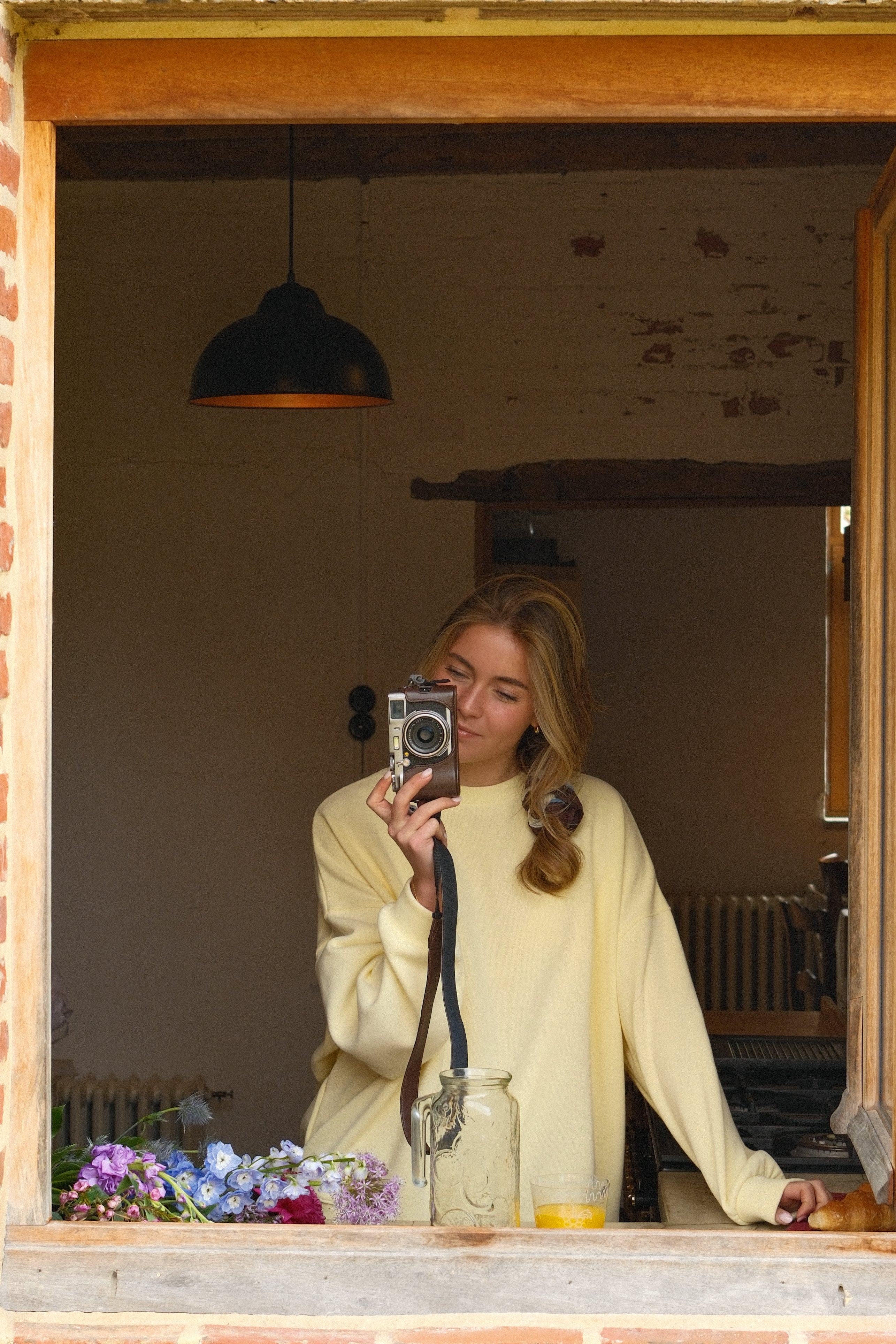 ESSENTIAL OVERSIZED SWEATER BUTTER YELLOW