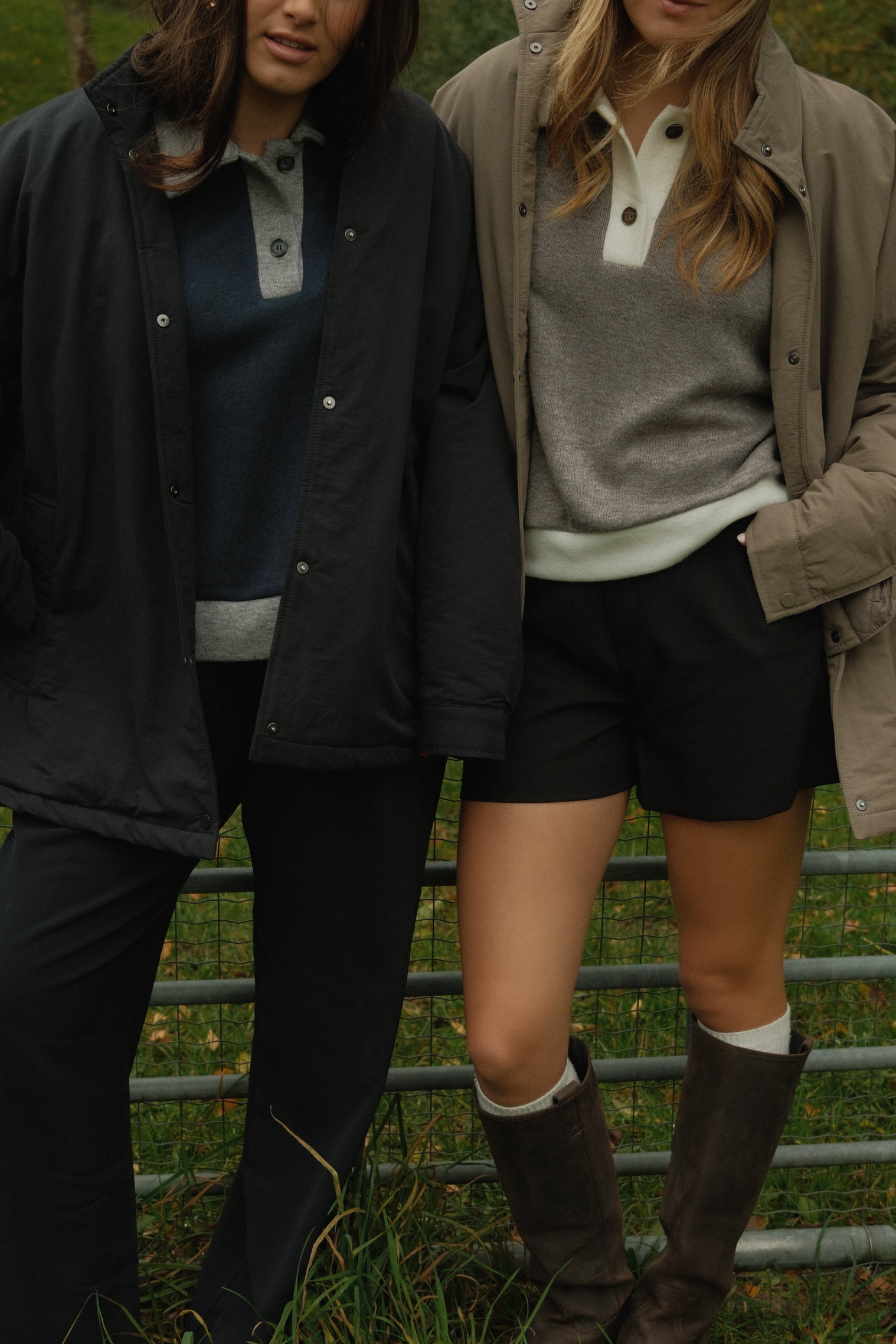 THE HARRIS PUFFER COAT NAVY