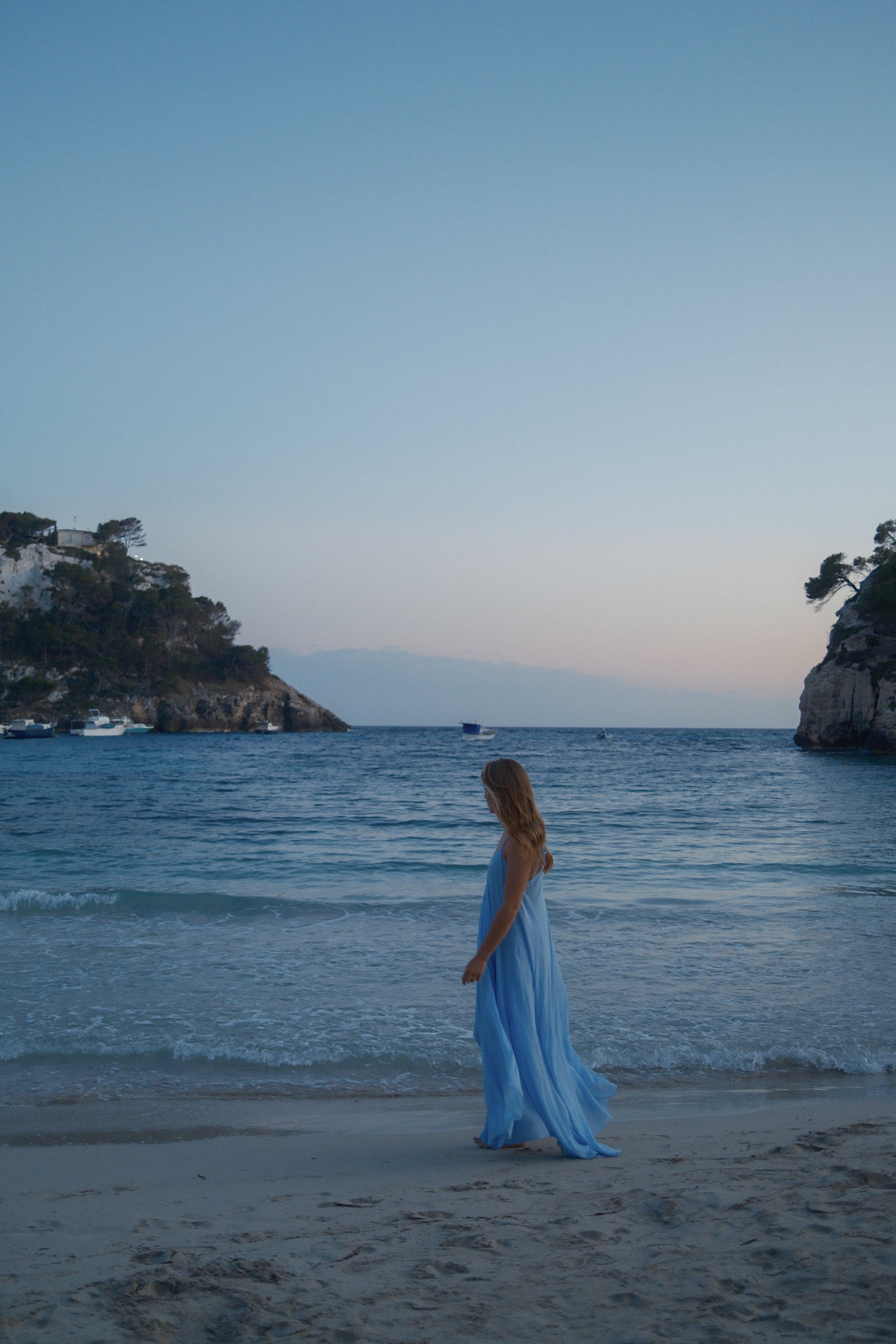 HOLLY MAXI DRESS SKYBLUE
