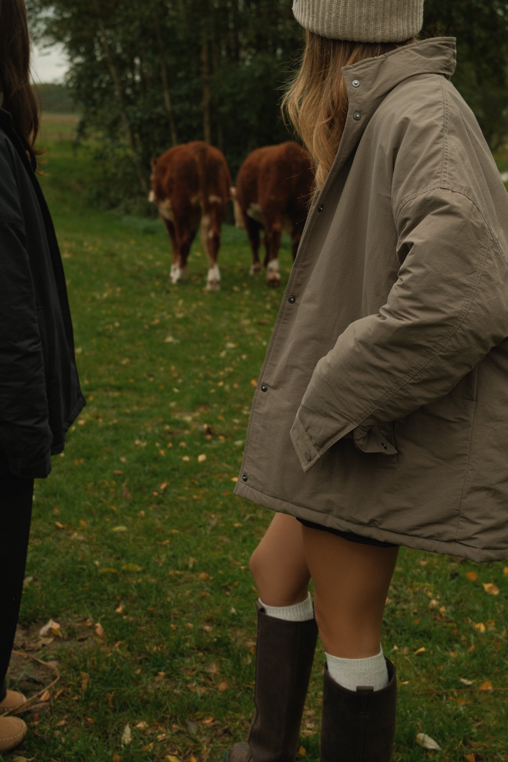 THE HARRIS PUFFER COAT TAUPE