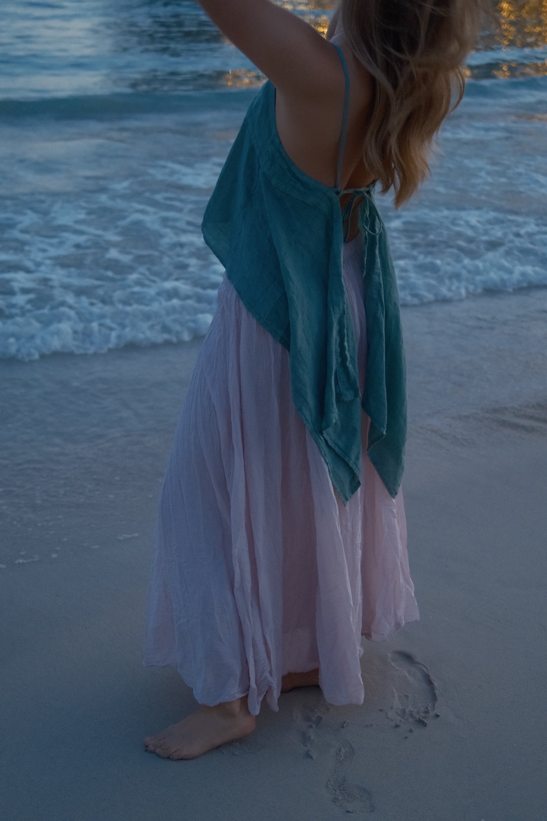 100% LINNEN FLOWY TOP AGATA