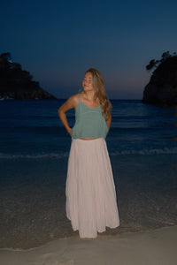 100% LINNEN FLOWY TOP AGATA