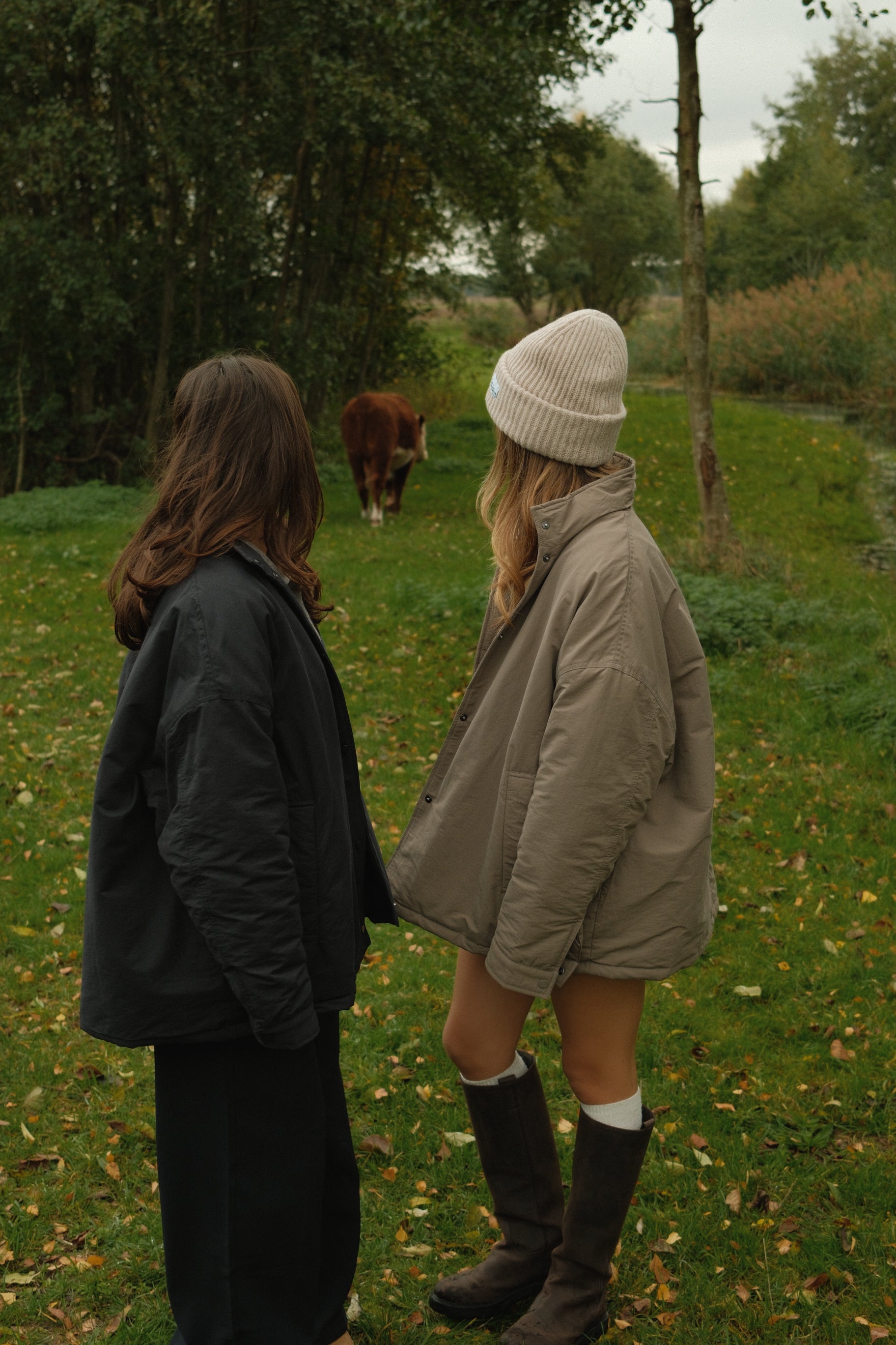 THE HARRIS PUFFER COAT NAVY