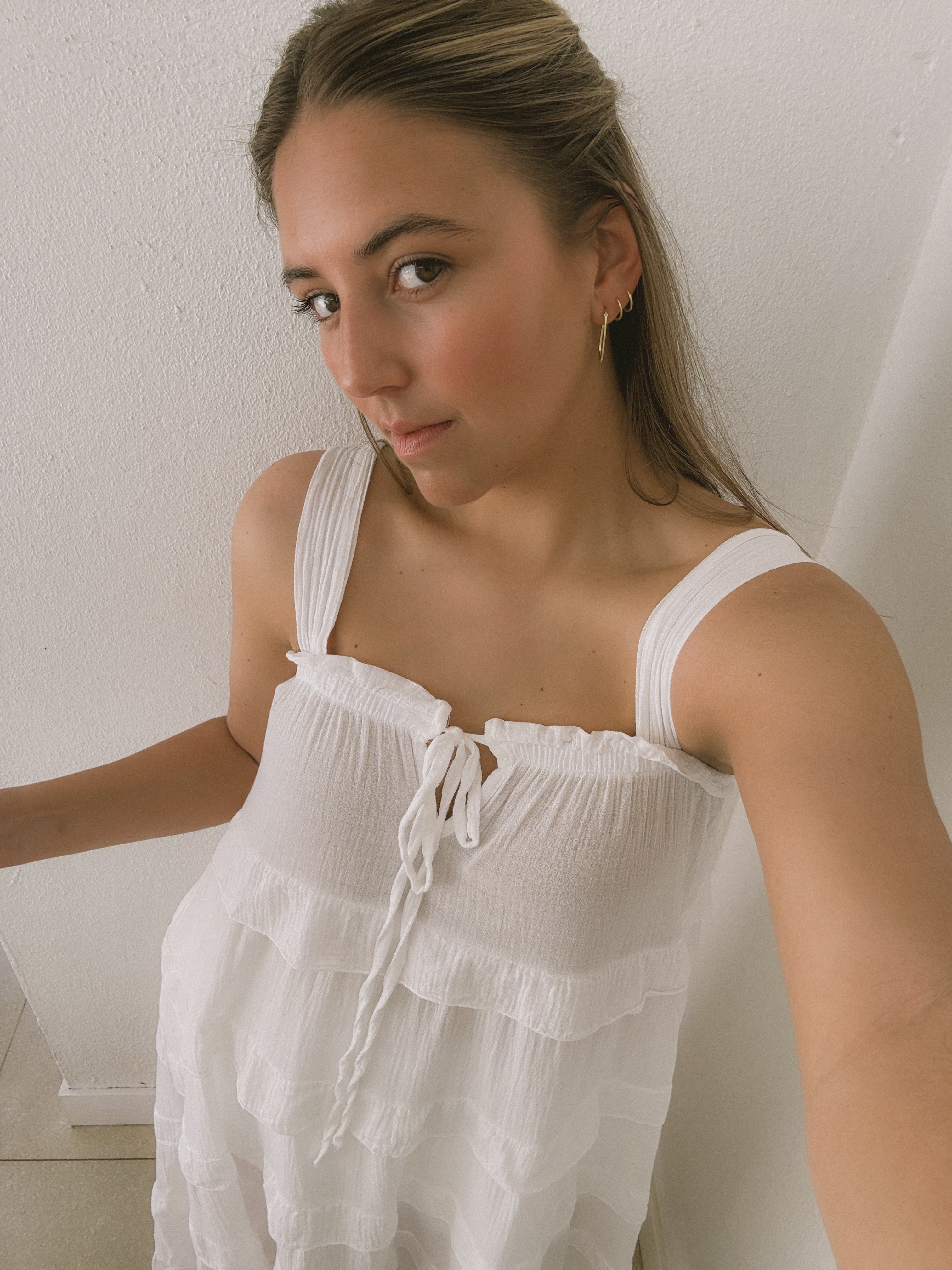 MARIE MAXI DRESS WHITE