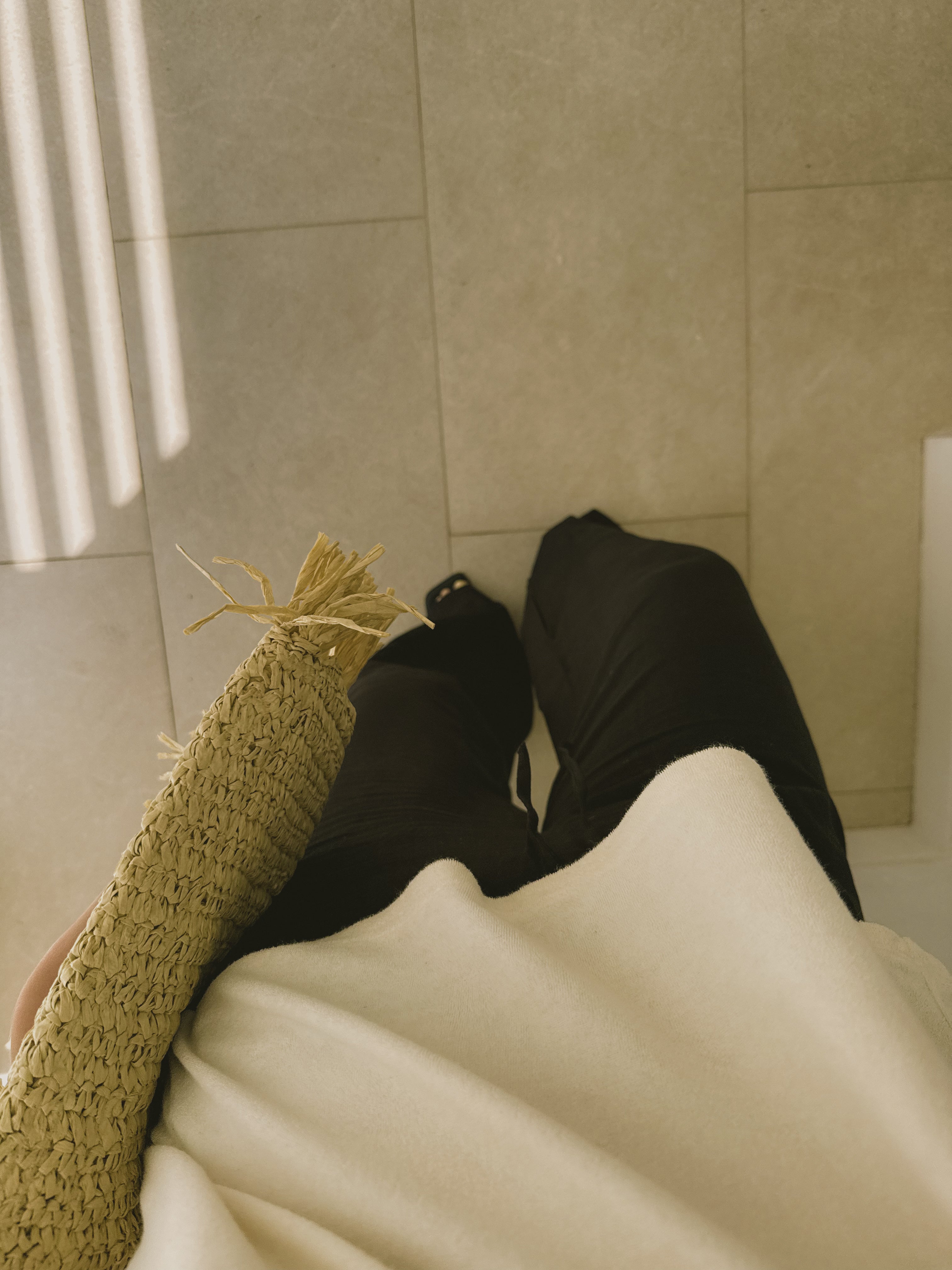 ESSENTIAL LINNEN PANTS BLACK