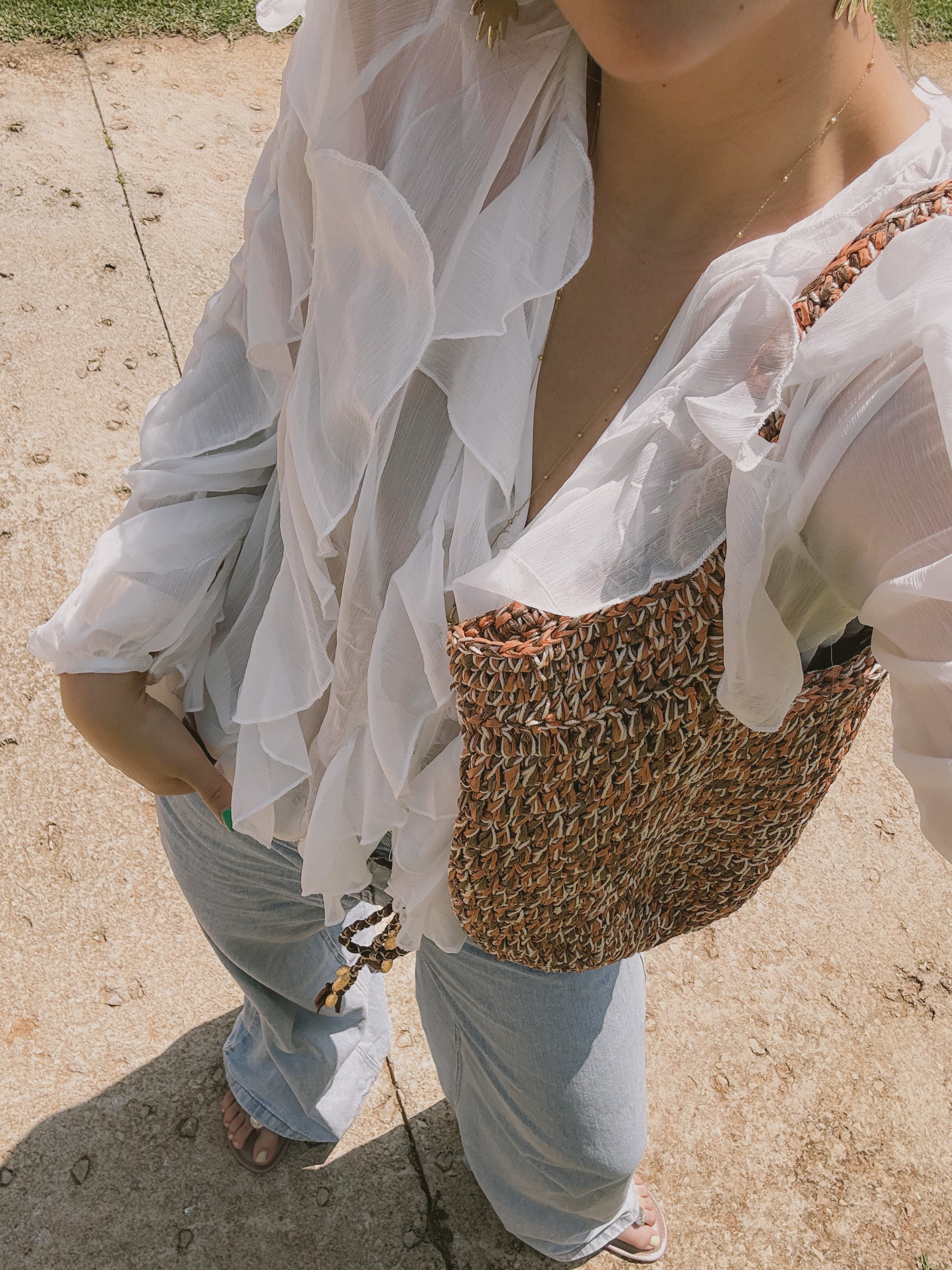 VOLANT MIA TOP WHITE