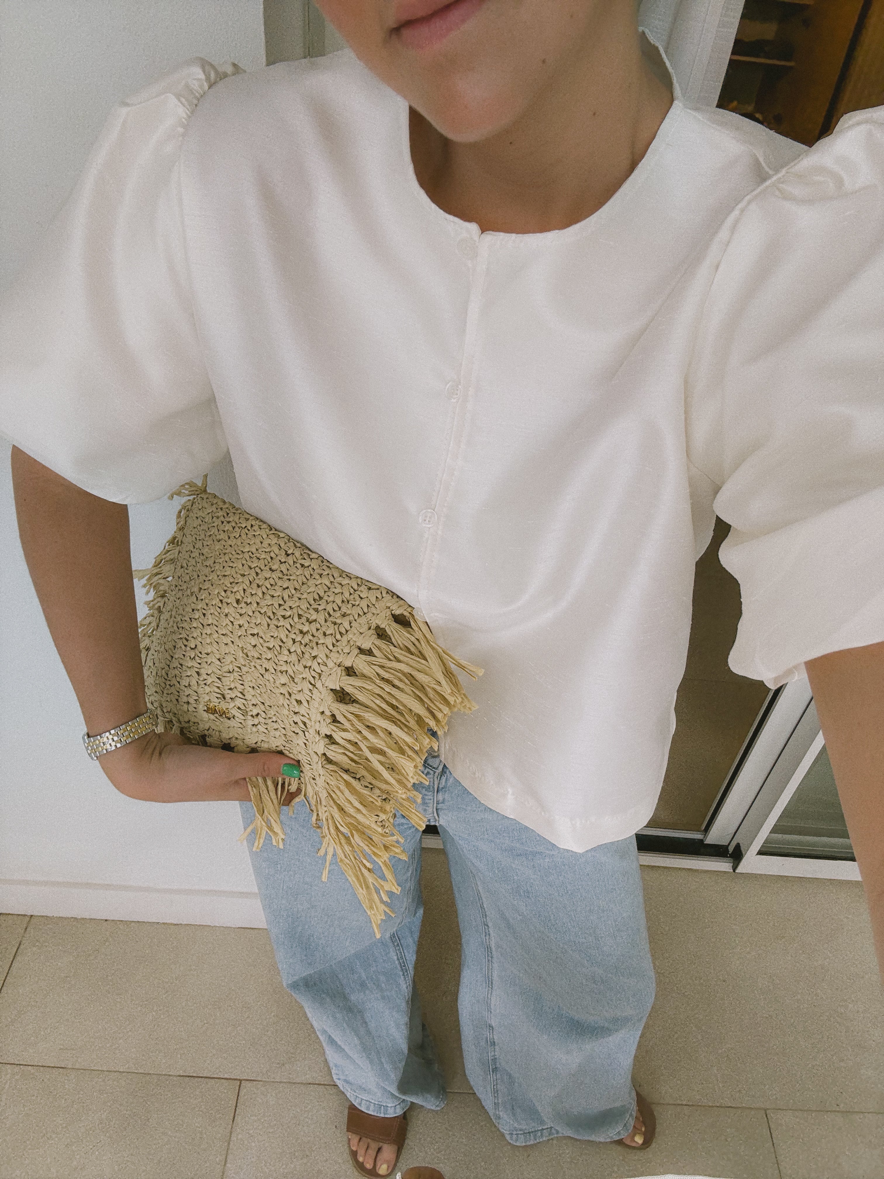(PRE-ORDER) BALLOON TOP ECRU