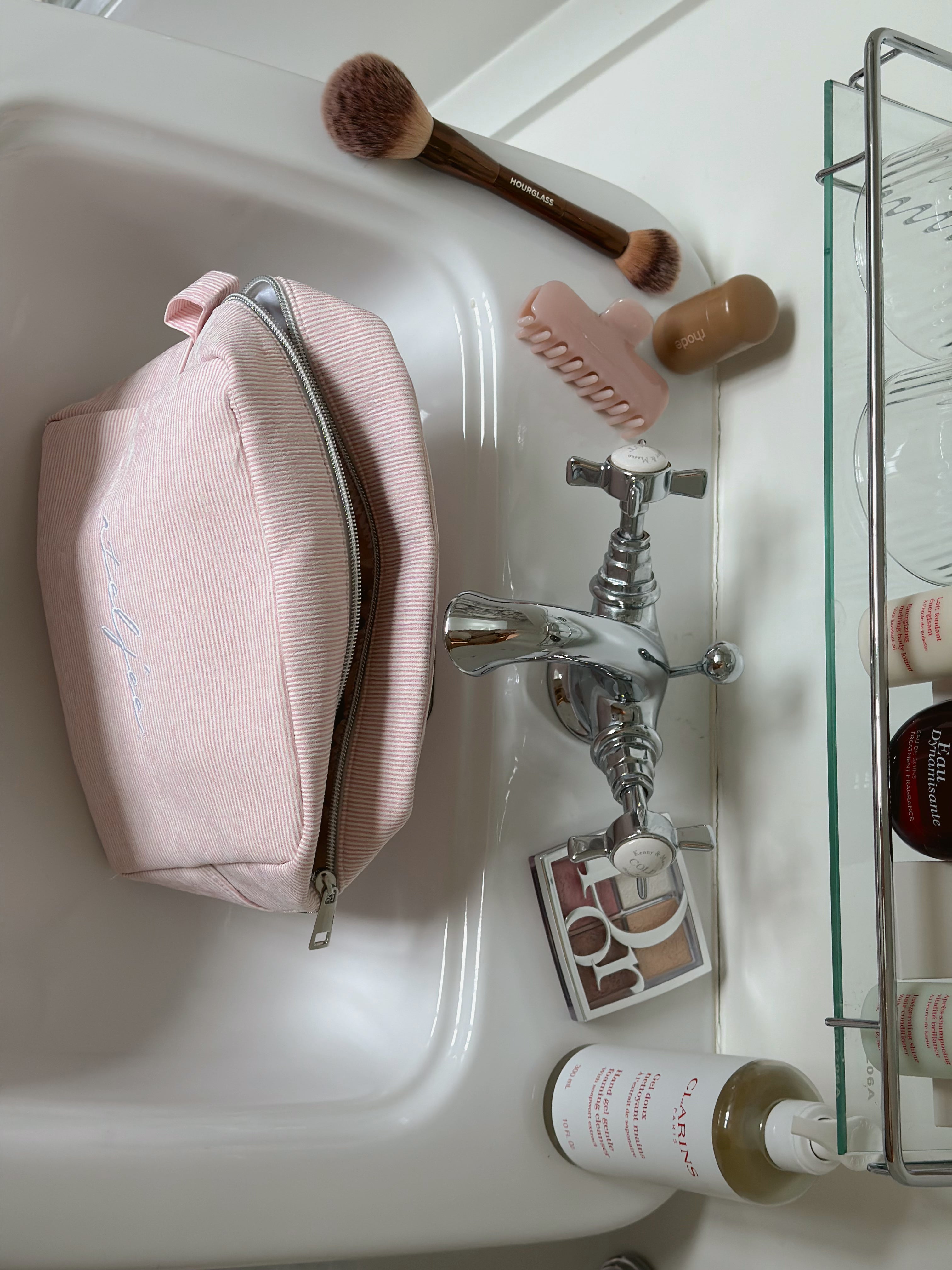 ATELJEE SAAR TOILET BAG PINK