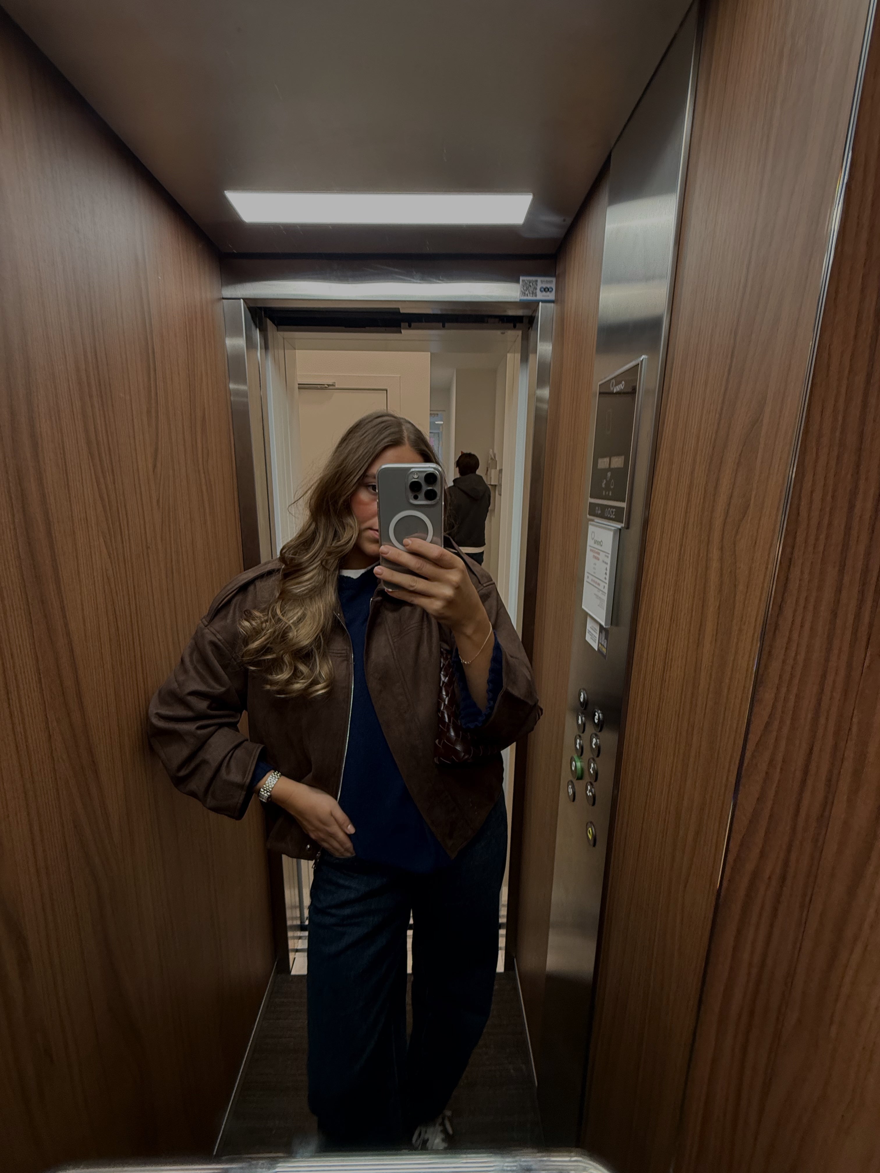 BOMBER SUEDE CHOCO